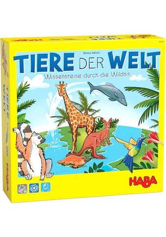 Haba Spiel »Tiere der Welt«, Made in Germany kaufen