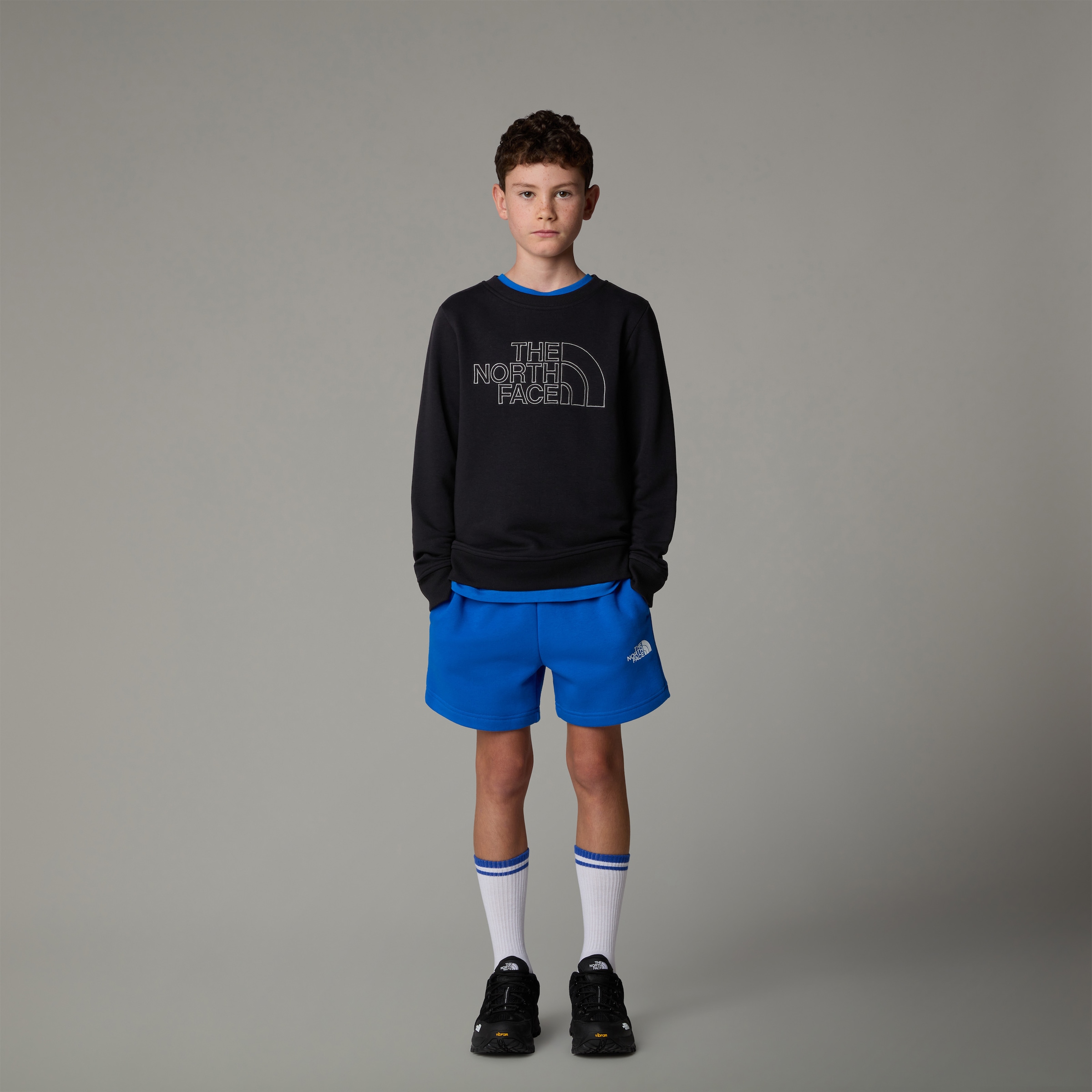 The North Face Sweatshirt »Drew Peak Light Sweatshirt für Jungen«, (1 tlg.)