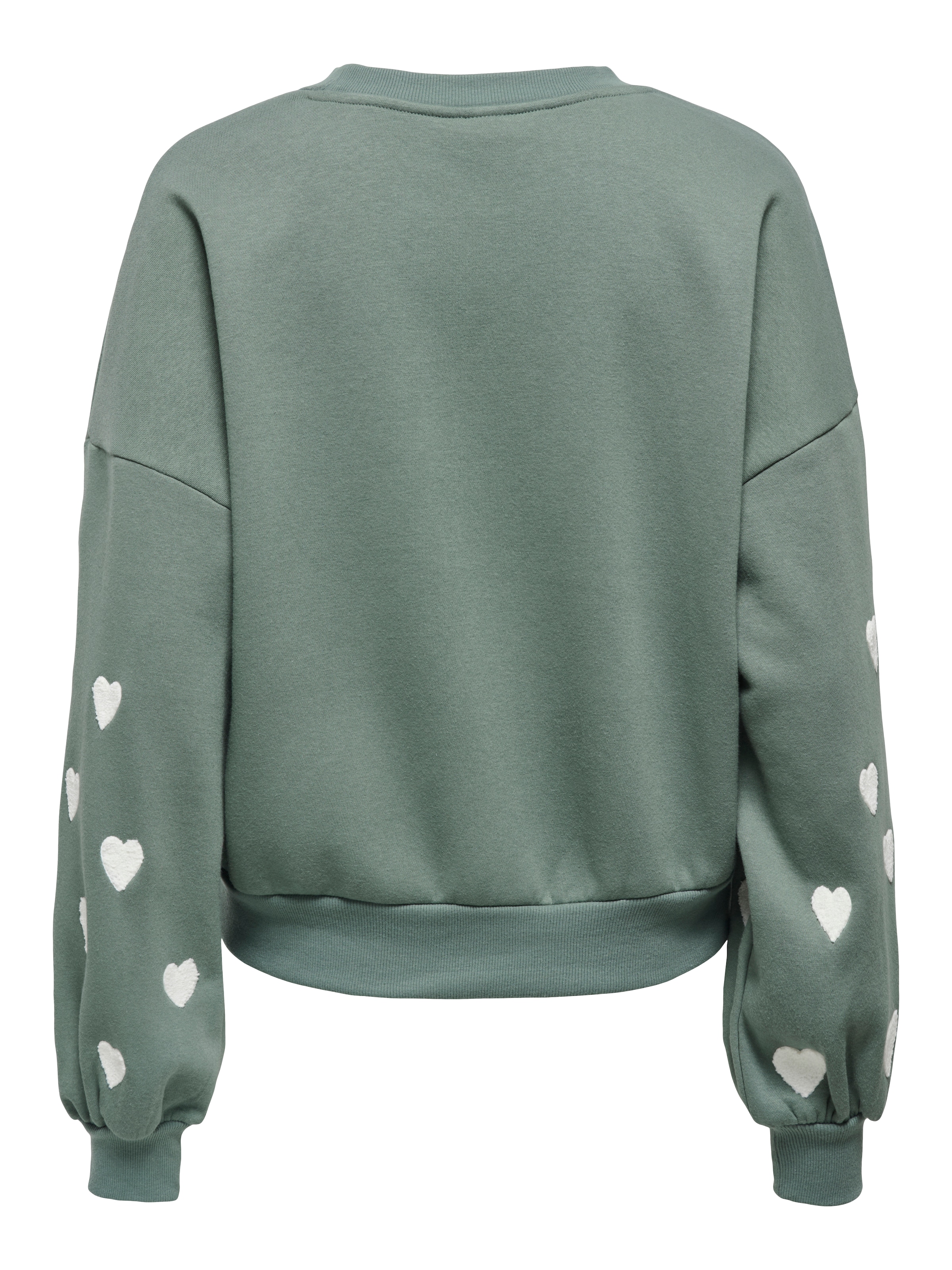 ONLY Sweatshirt »ONLMACY L/S O-NECK BOX CC SWT«, Baumwollmischung, regular fit
