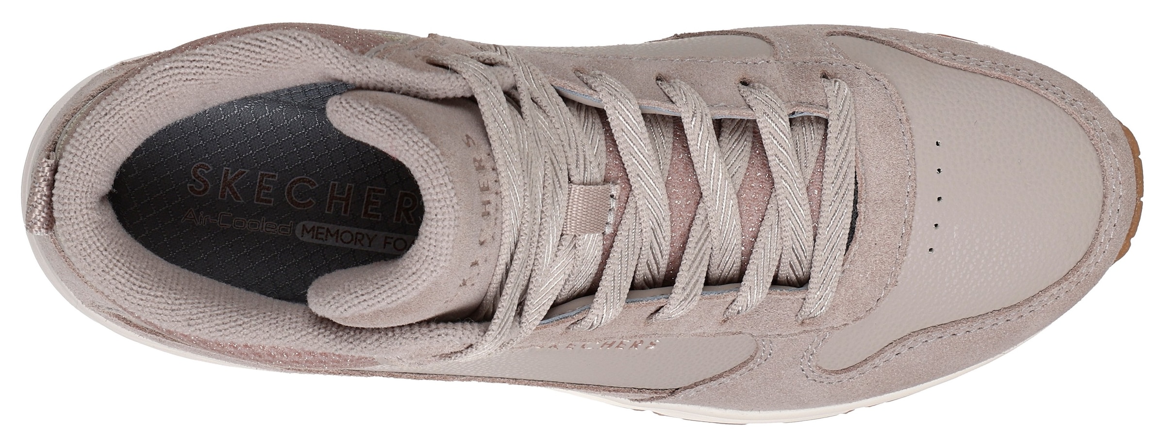 Skechers Keilsneaker »UNO-STACRE SHINE«  High Top Sneaker, Schnürboots mit Luftkammern Sohle