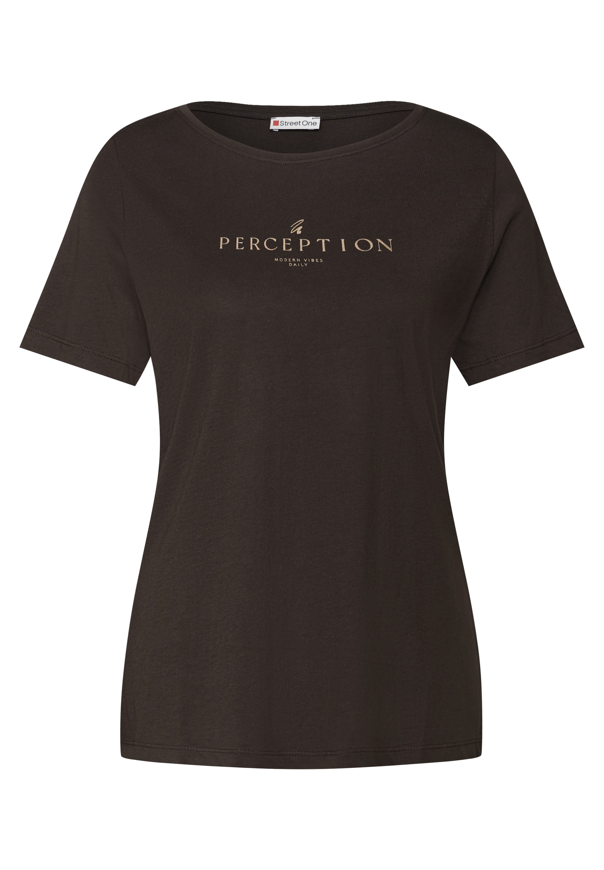 STREET ONE T-Shirt, mit Wording Artwork