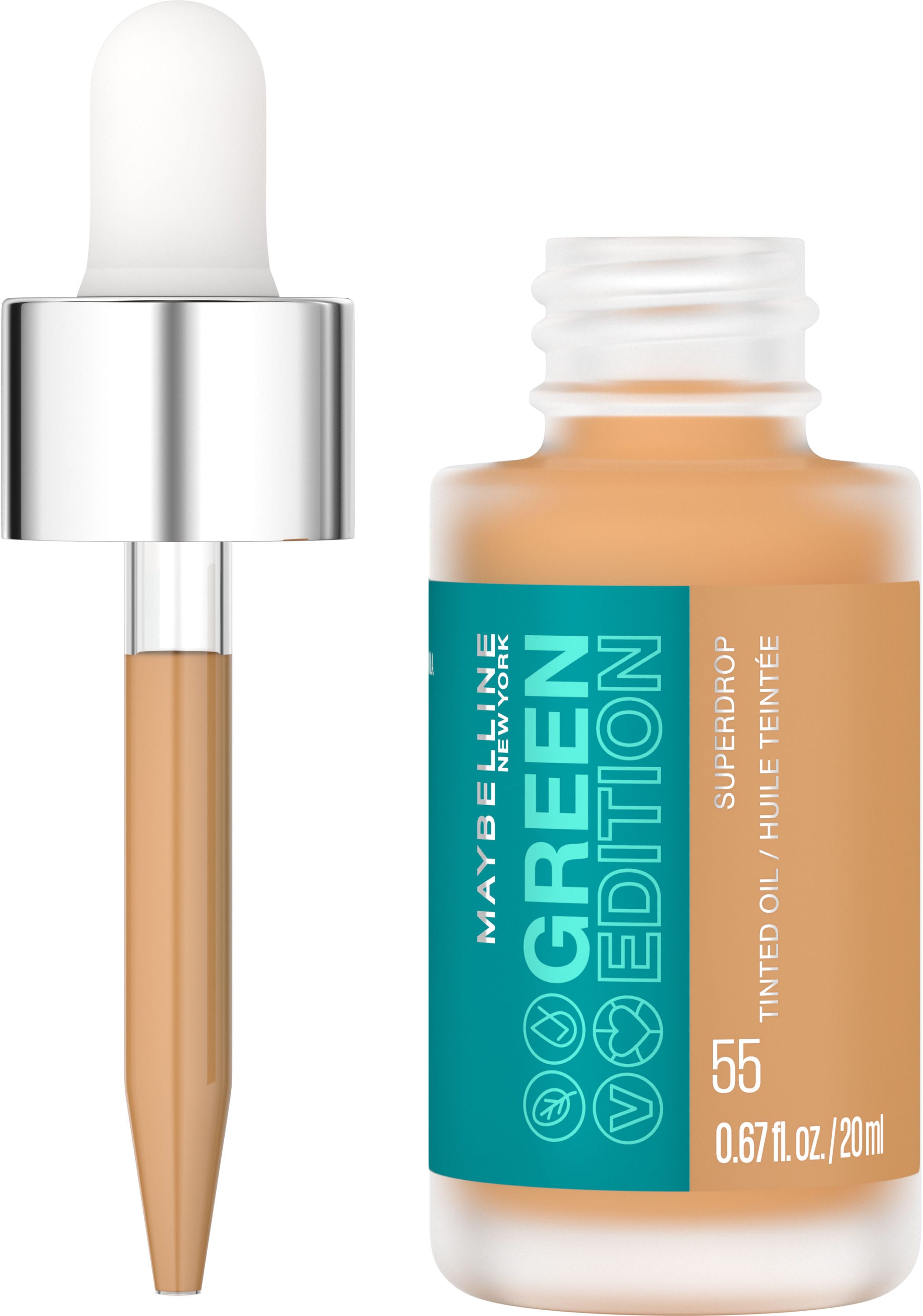MAYBELLINE NEW YORK Foundation »Superdrop Tinted Dry Oil«, mit langanhaltender Formel
