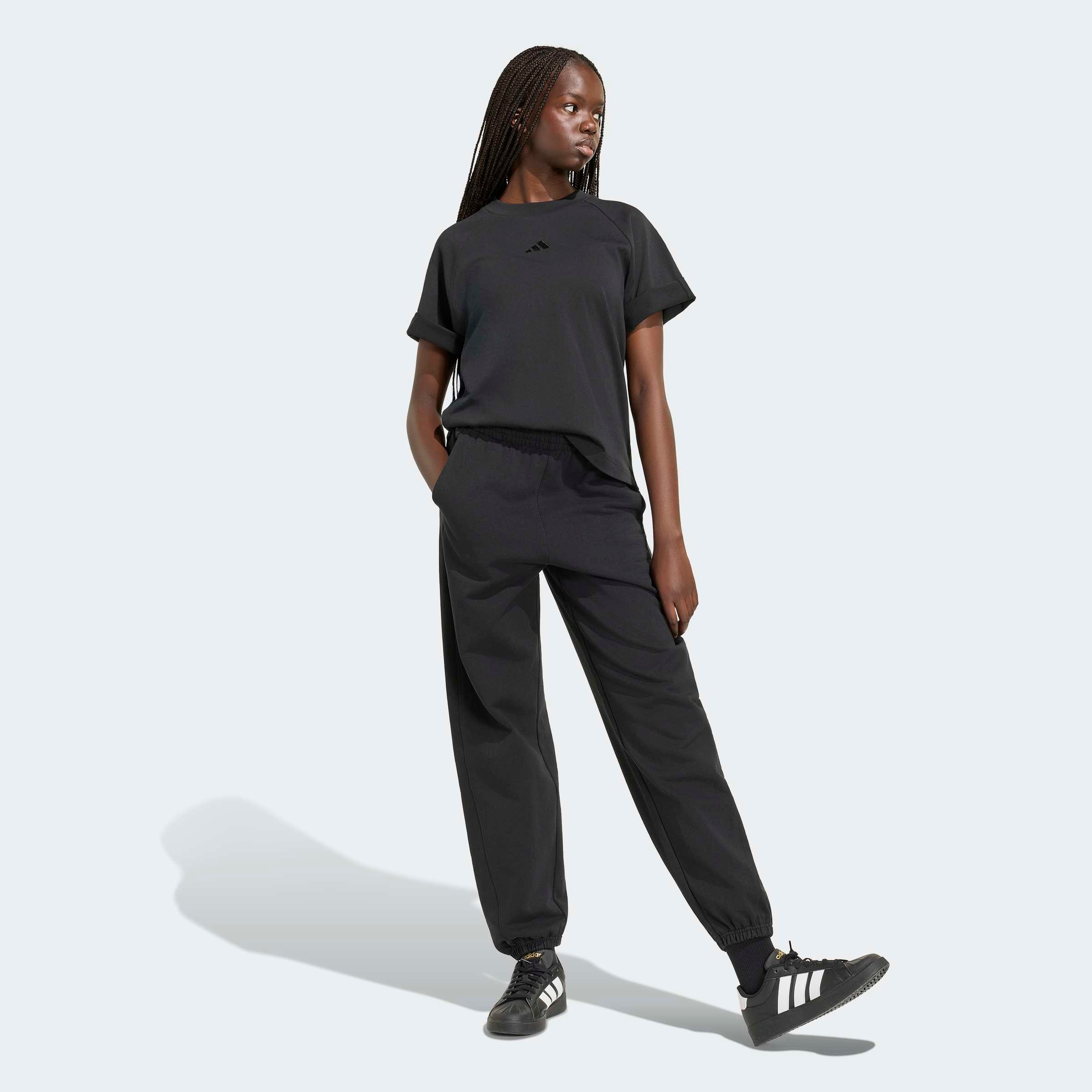adidas Sportswear T-Shirt »ADIDAS KIT, KLEINES LOGO« Schwere Premium-Qualität, robuste Stoffstruktur