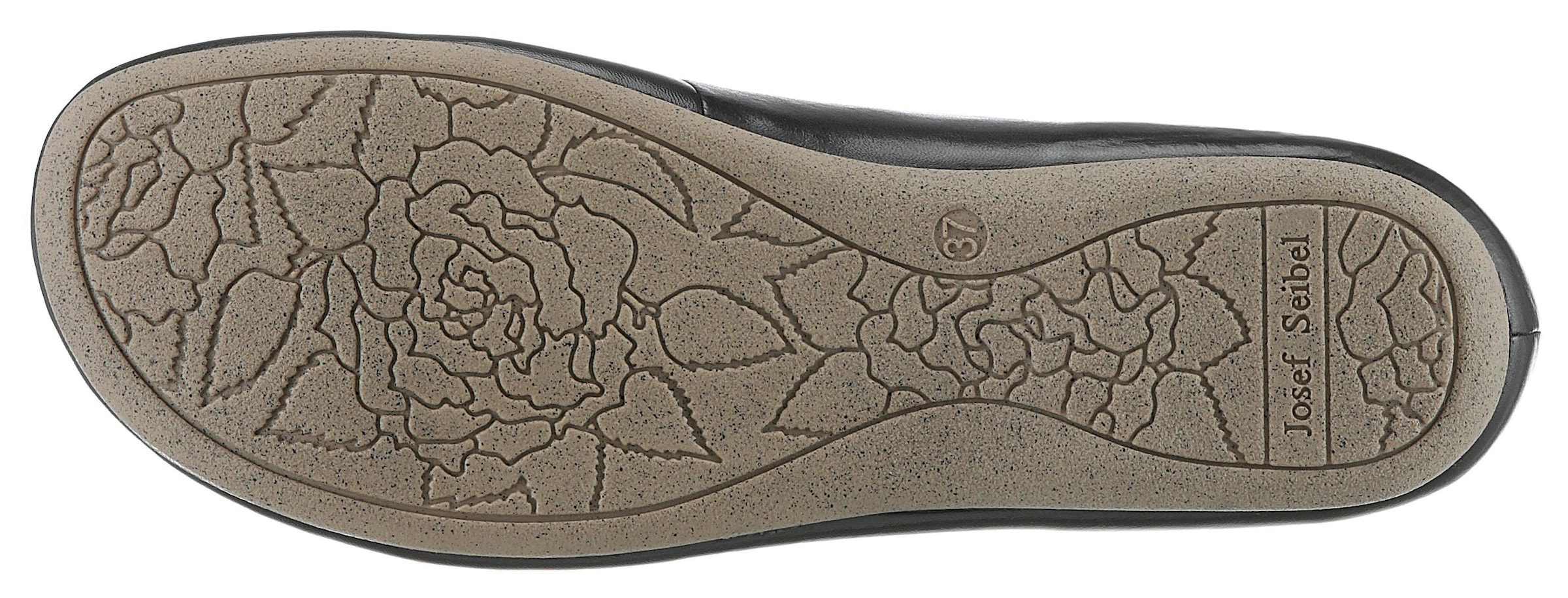 Josef Seibel Riemchenballerina »Fiona 39«, Festtagsschuh, Slipper, Komfortschuh mit überkreuztem Gummizug