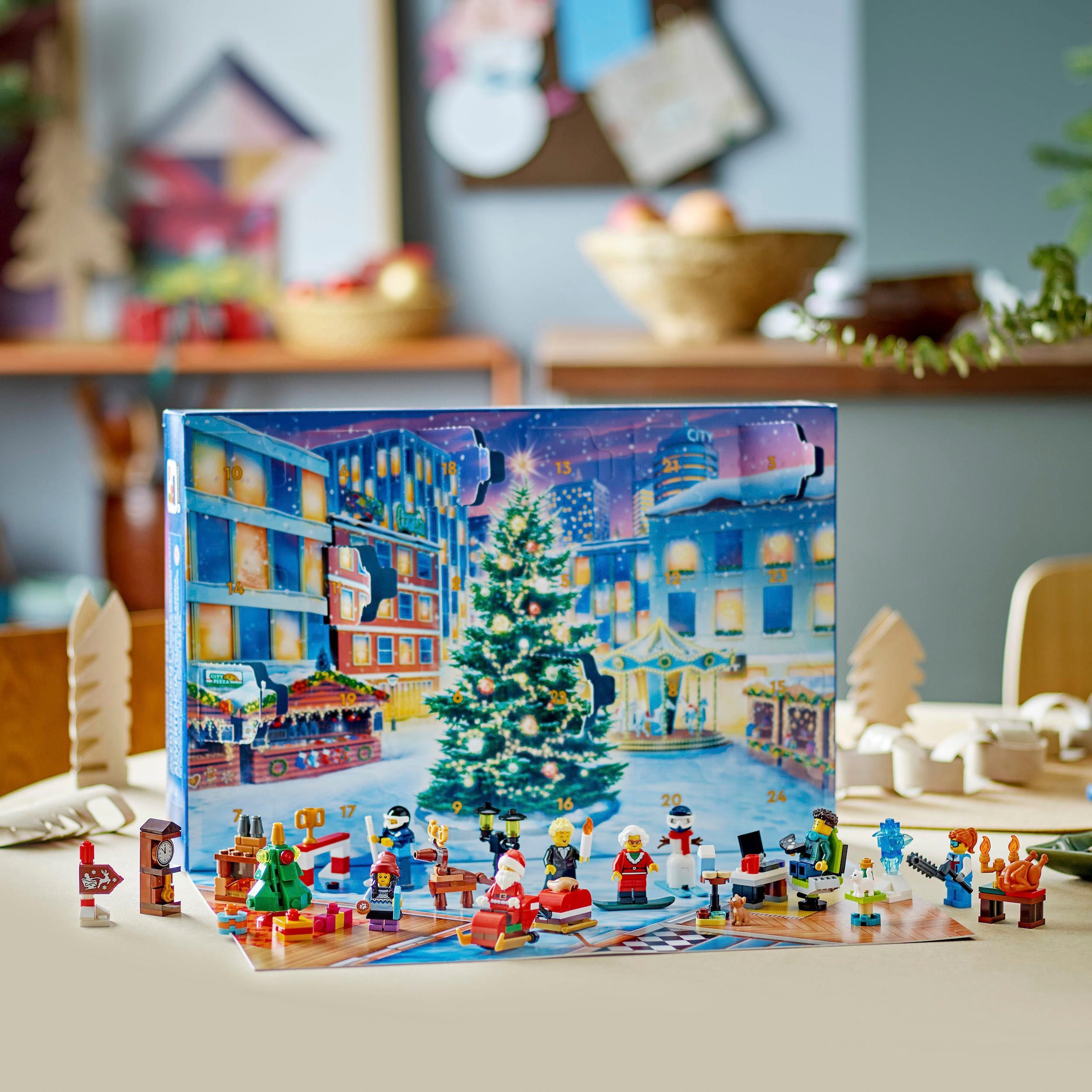 LEGO® Spielzeug-Adventskalender »Spielbausteine, LEGO City 2023 (60381), LEGO® City«, ab 5 Jahren, Made in Europe