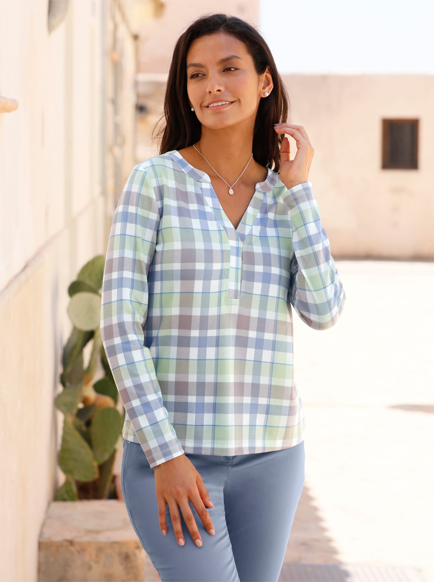 Casual Looks Langarmshirt »Langarm-Shirt«