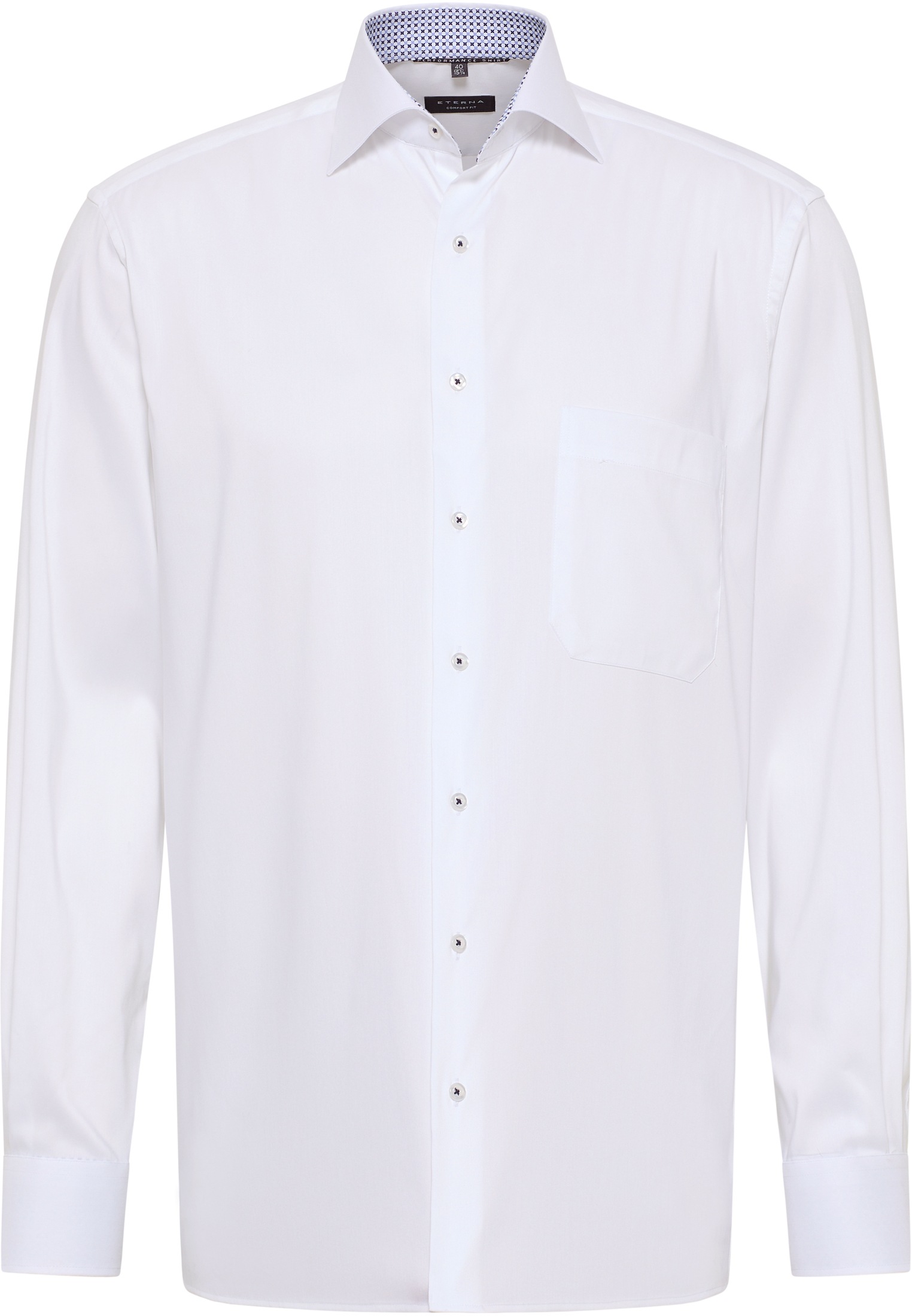 Eterna Langarmhemd »COMFORT FIT« EASY IRON (bügelleicht)