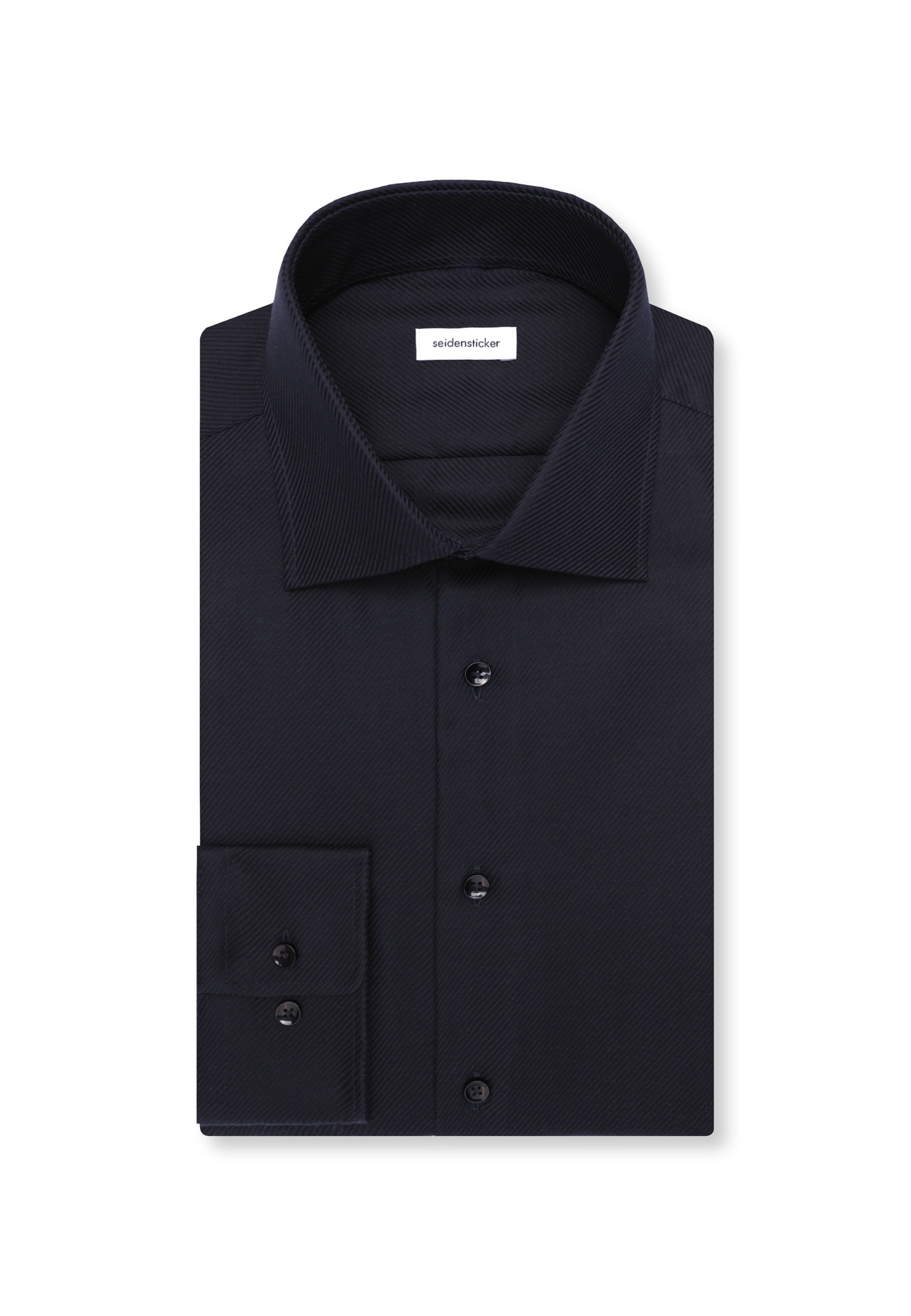 seidensticker Businesshemd »Schwarze Rose« Slim 1/1 Kentkragen Uni