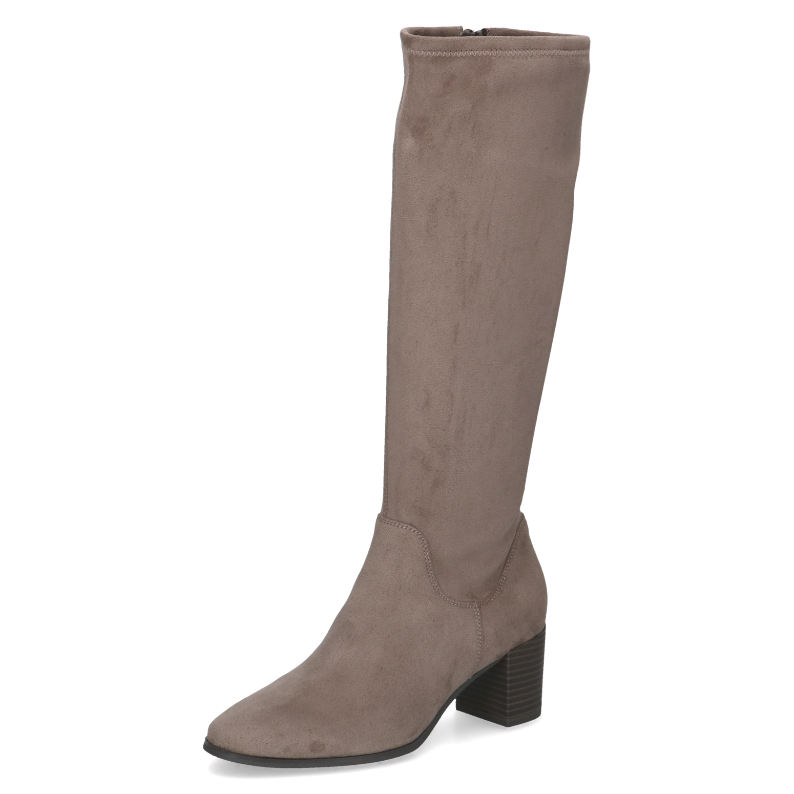 Caprice Stiefel  Blockasbsatz, Langschaftstiefel mit Stretchfunktion