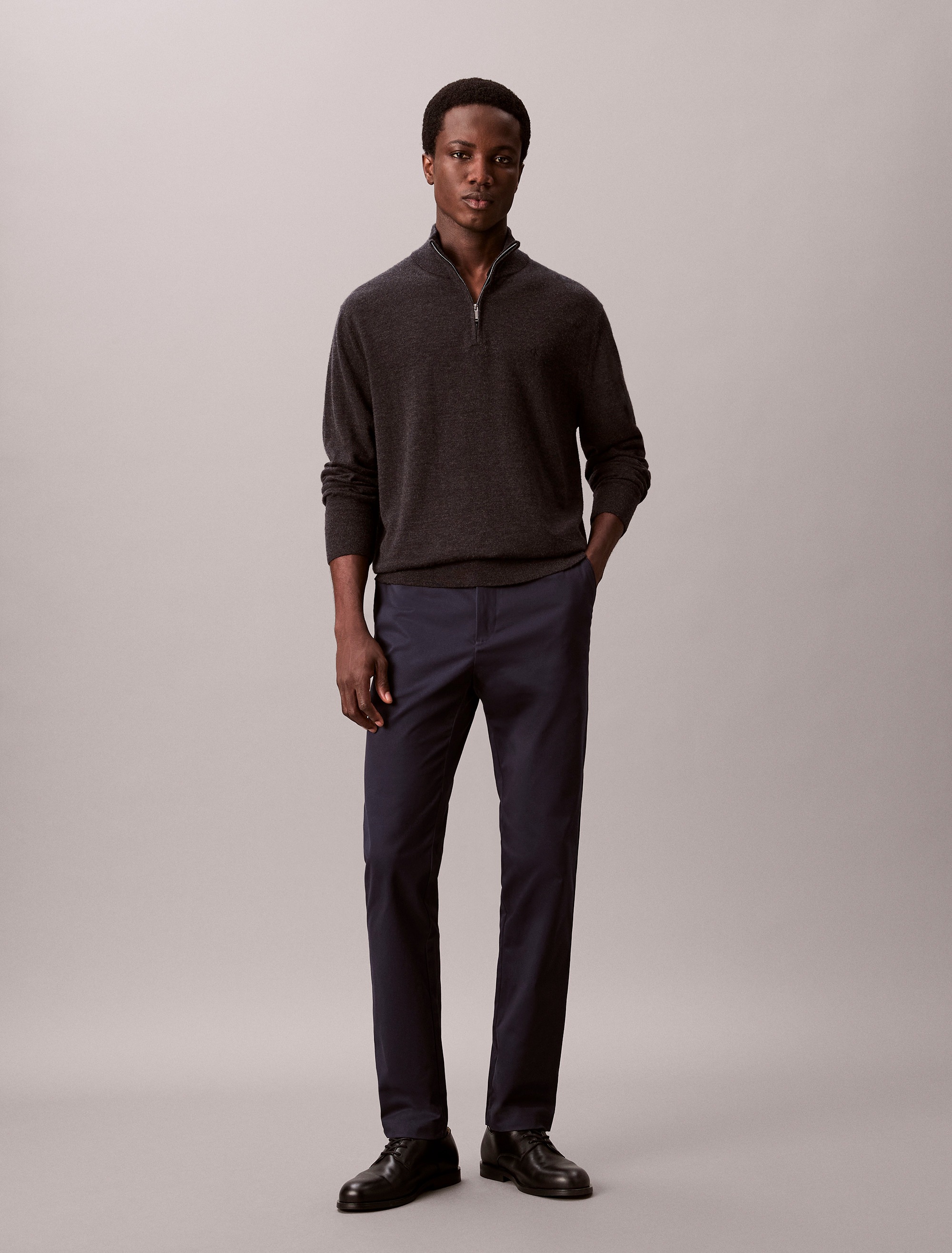 Calvin Klein Chinohose »SLIM SATEEN CHINO TROUSER«  slim fit