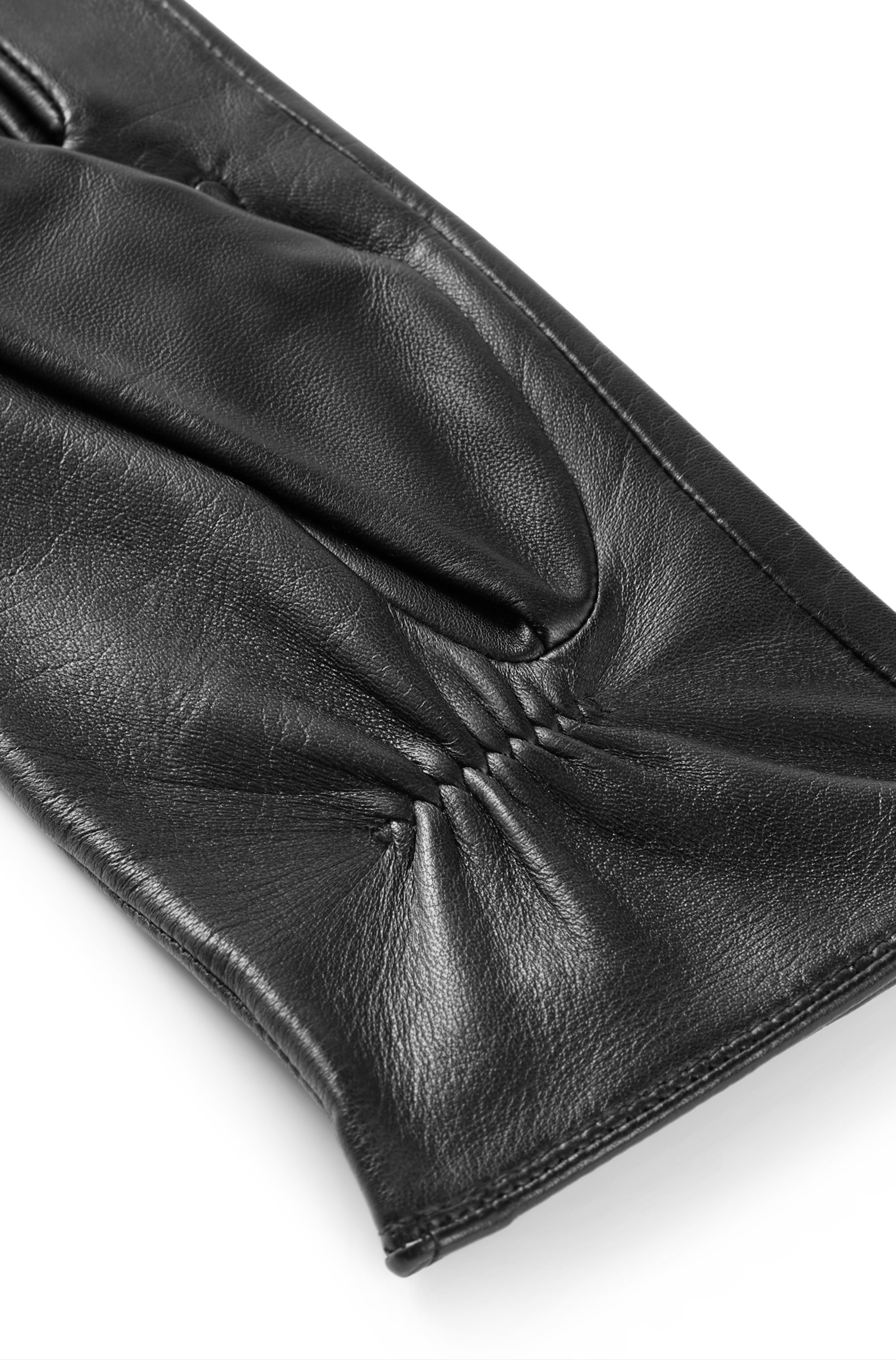 BOSS Lederhandschuhe »Gueen-ME«, mit Touch Tech Fingertips
