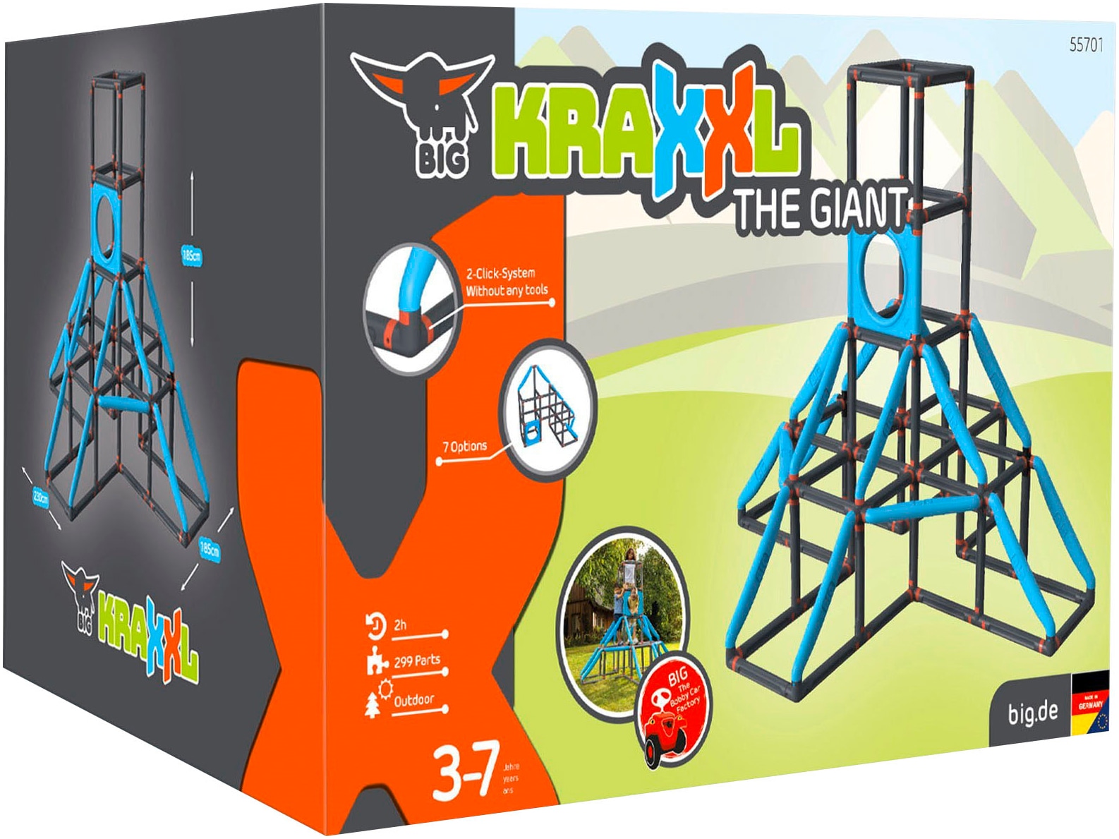 BIG Klettergerüst »BIG Kraxxl - The Giant«, Made in Germany