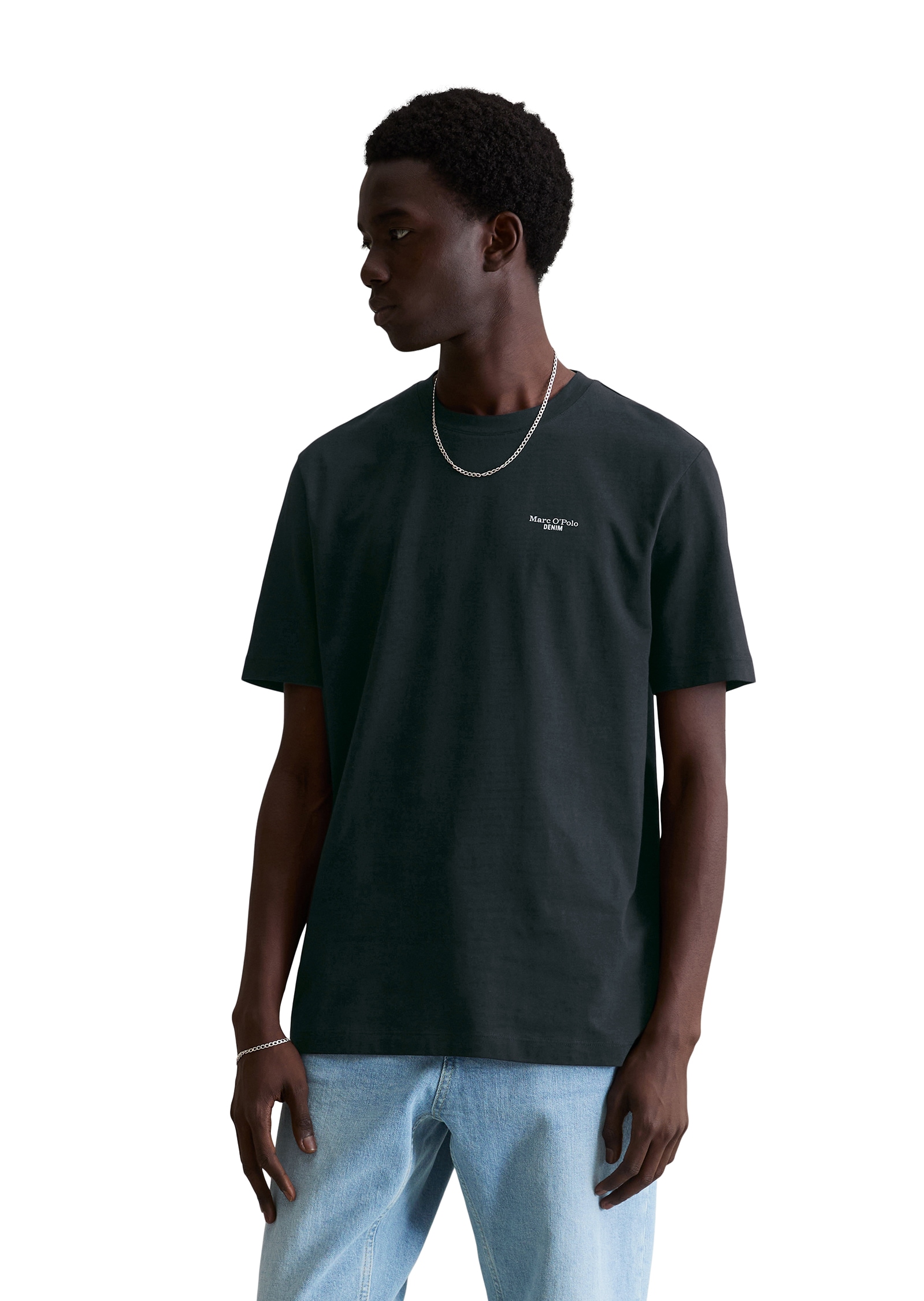 Marc O'Polo DENIM T-Shirt »regular fit im 2er Pack, in softem Single Jersey« 2 tlg.