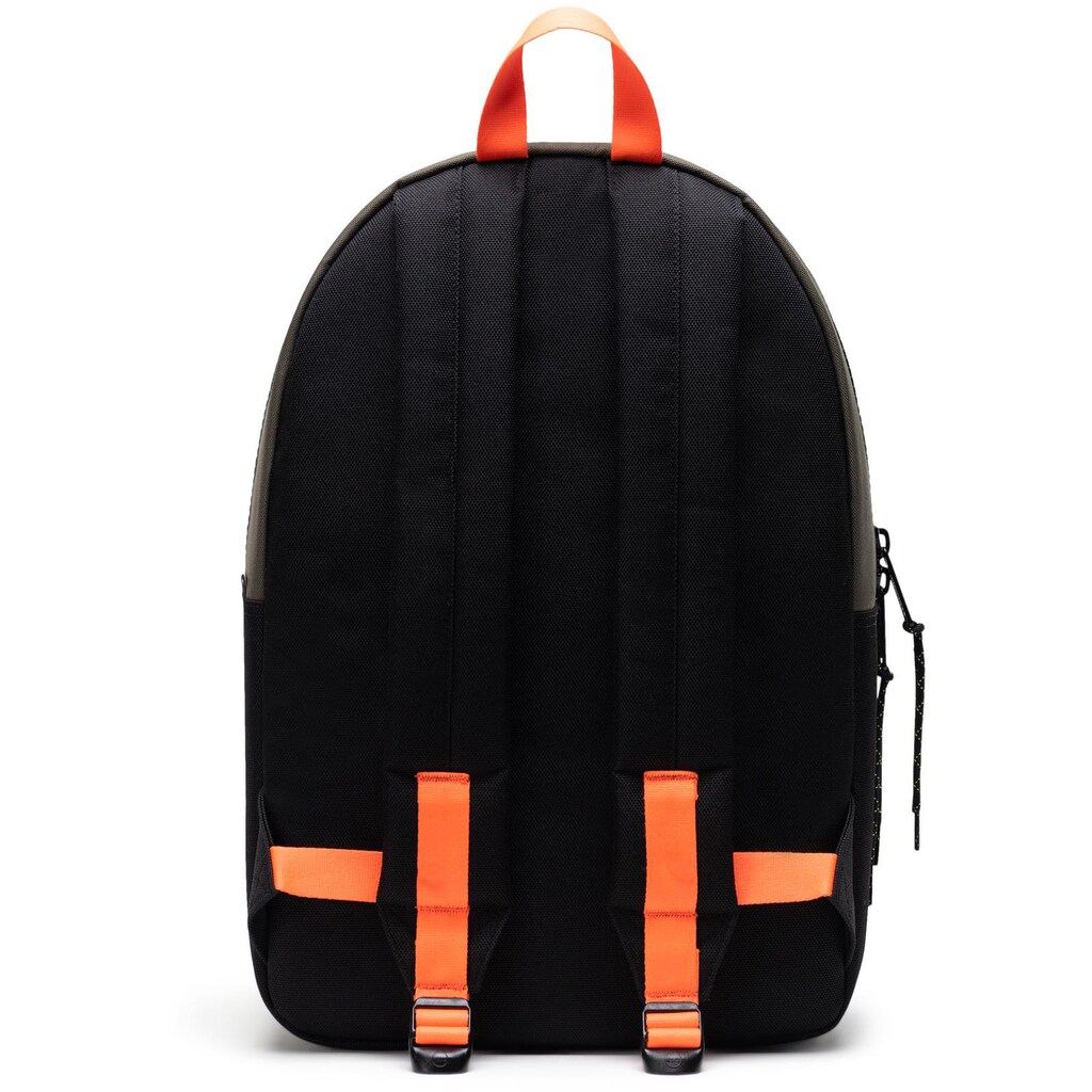 Herschel Laptoprucksack »Classic, Settlement, Ivy Green/Black/Shocking Orange«