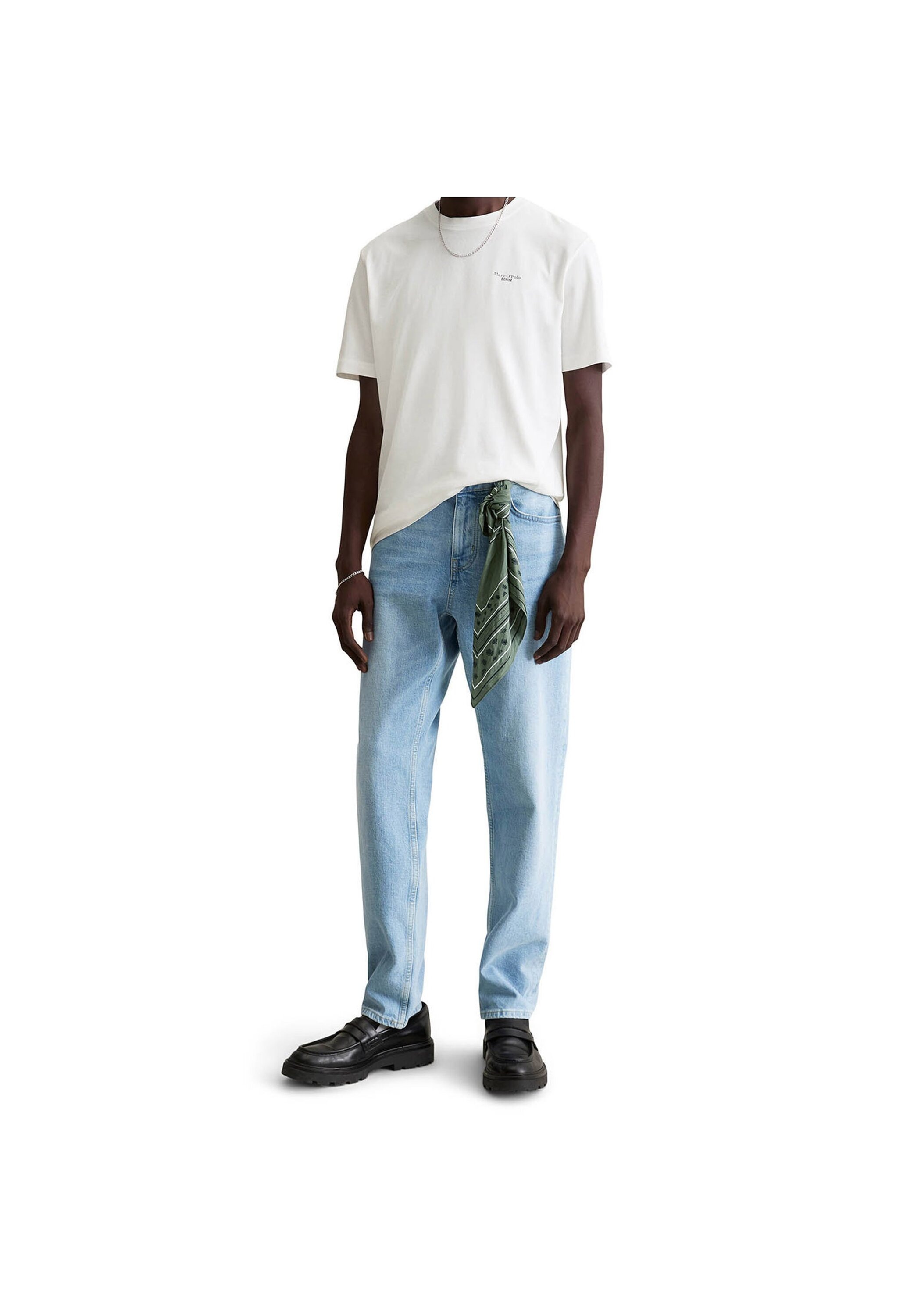 Marc O'Polo DENIM T-Shirt »T-Shirt T-Shirt, SSL, Logo Print, Doubl 2er Pack« 2