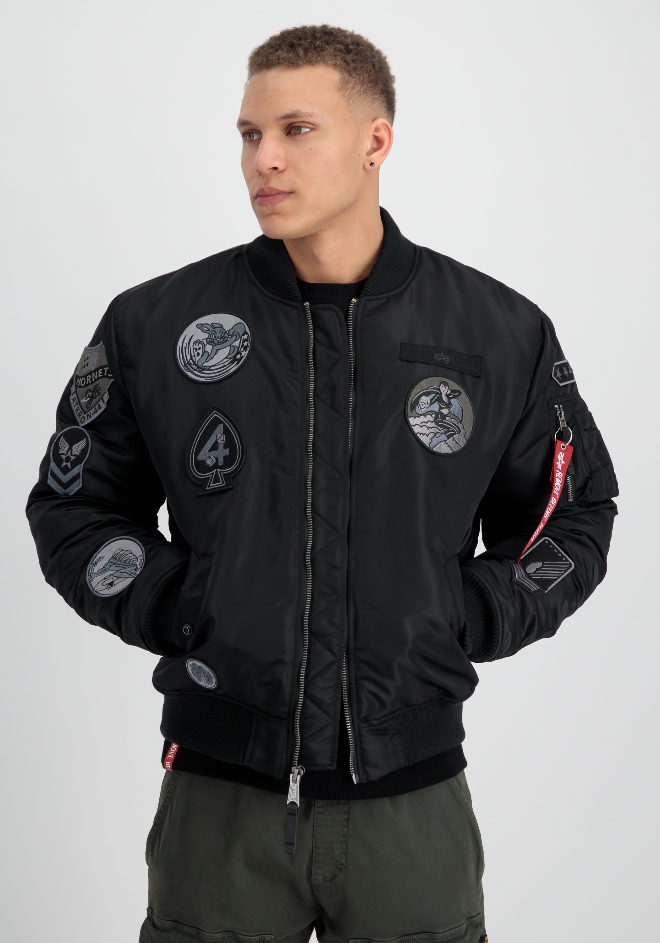 Alpha Industries Bomberjacke »Alpha Industries Men - Bomber Jackets MA-1 Patch«