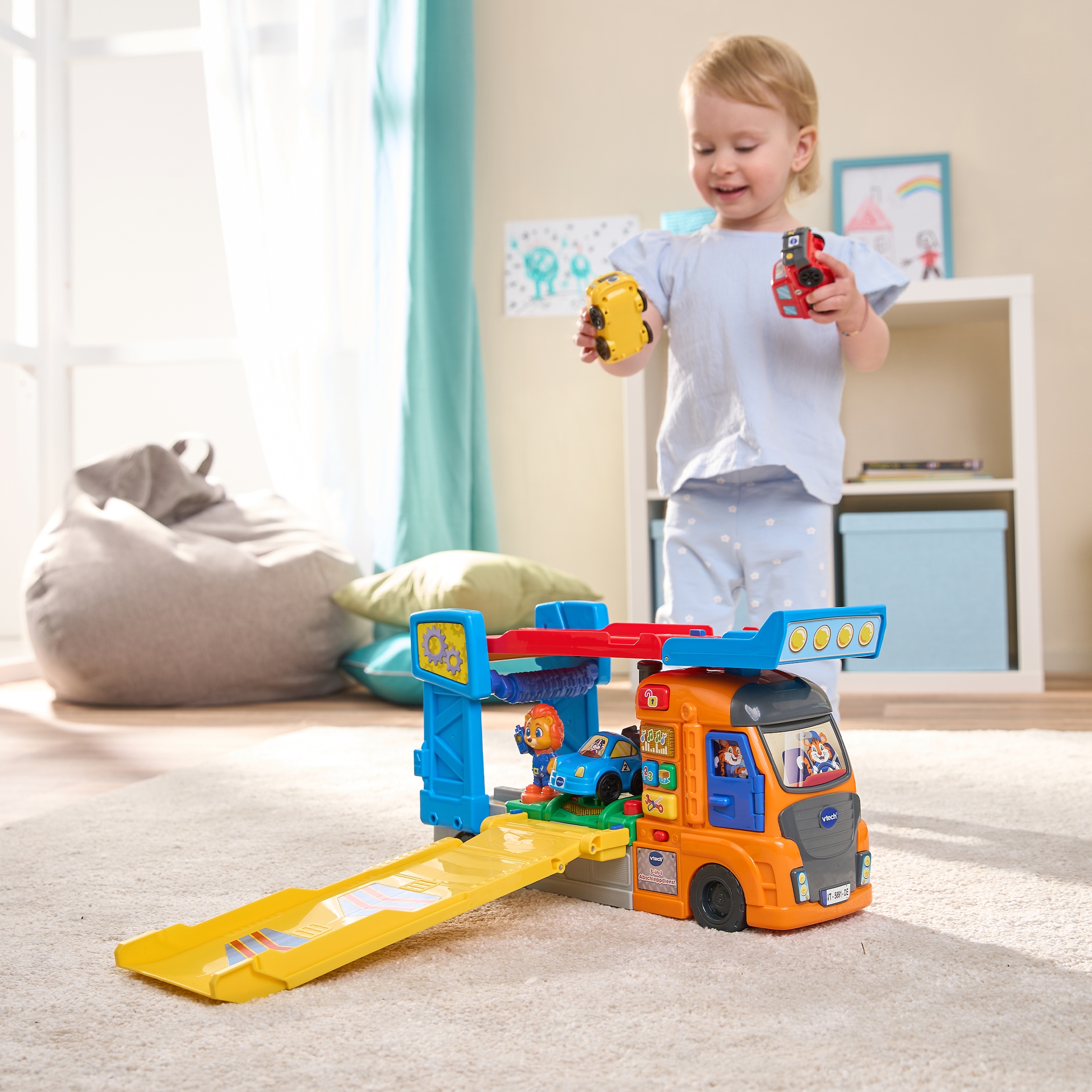 Vtech® Spielzeug-Abschlepper »Tut Tut Baby Flitzer, 3-in-1 Abschleppdienst«