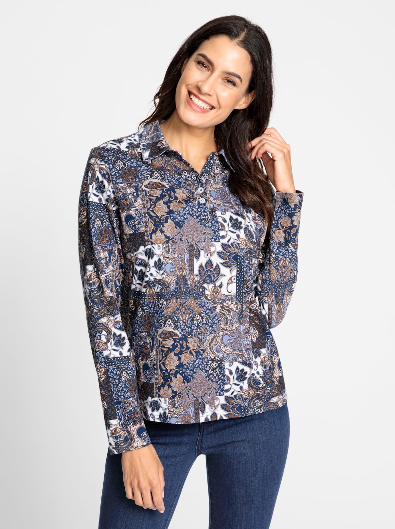 Inspirationen Poloshirt »Shirt«, (1 tlg.)
