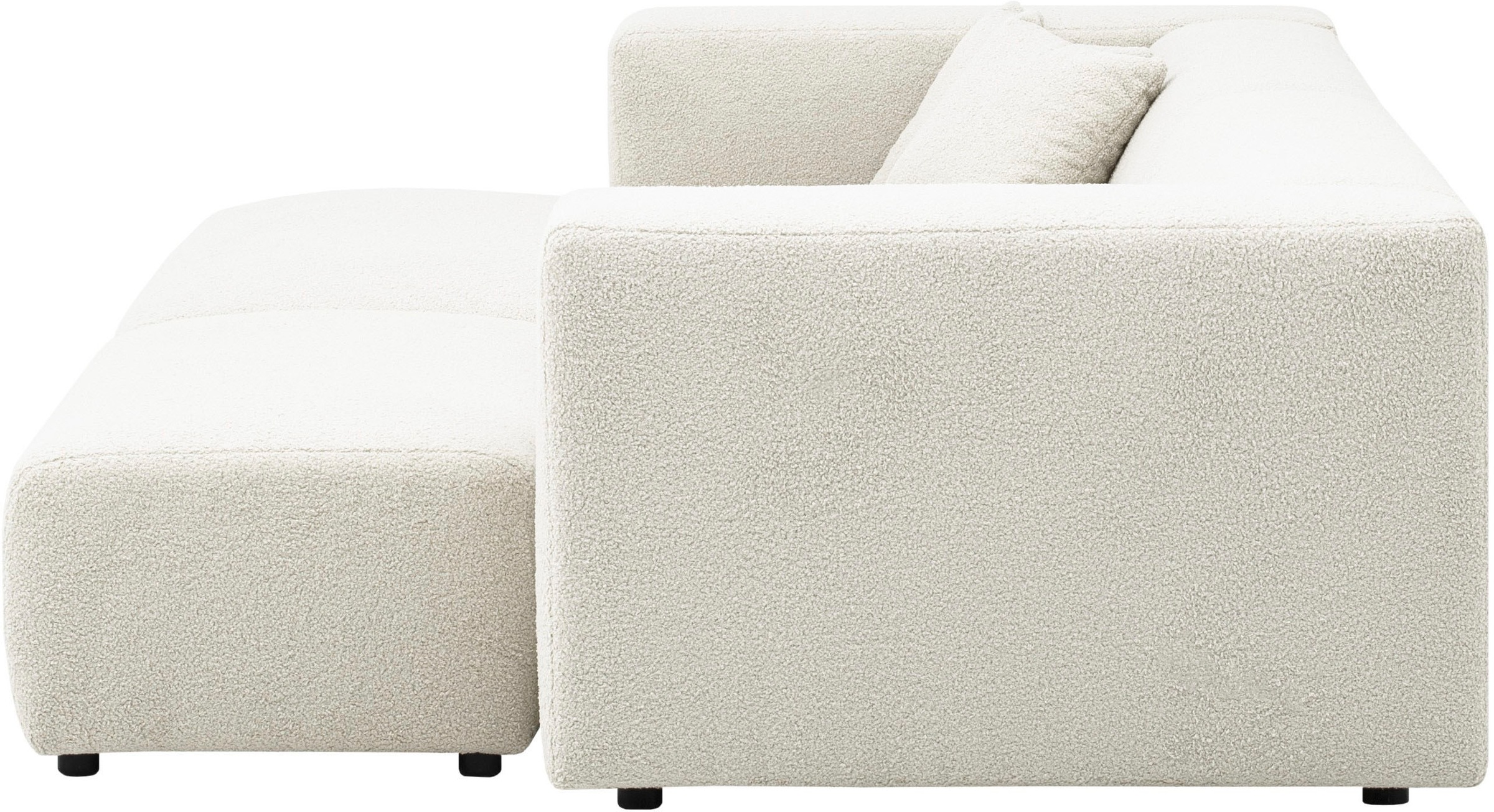 Home affaire Polsterecke »BAKELS, Ecksofa-Set mit Hocker, L-Form mit Schlaffunktion« Ecksofa-Set (incl. Hocker) im trendigen Megacord