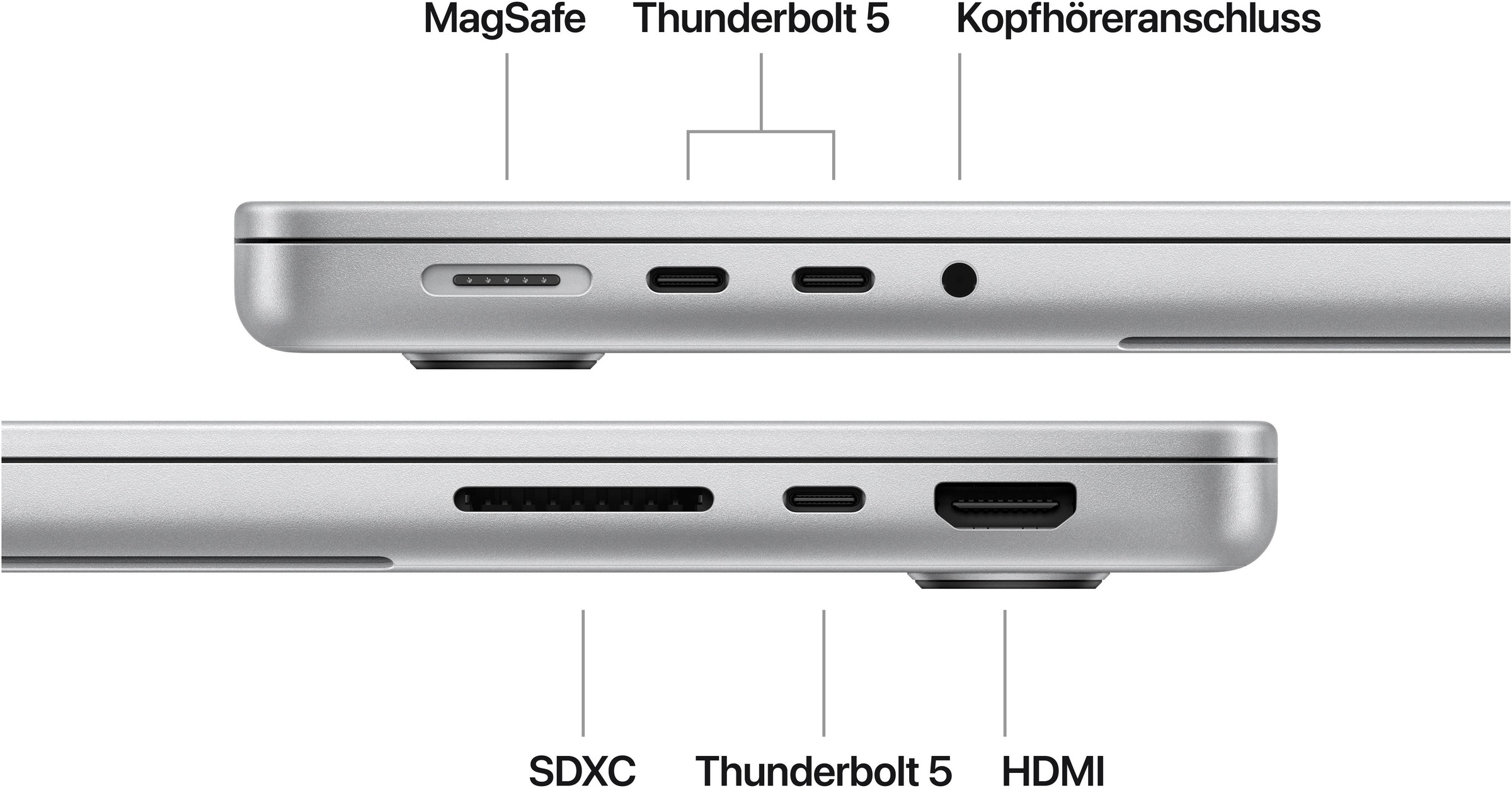 Apple Notebook »MacBook Pro 14" M4 Max«, 35,97 cm, / 14,2 Zoll, Apple, M4 Max, 1000 GB SSD