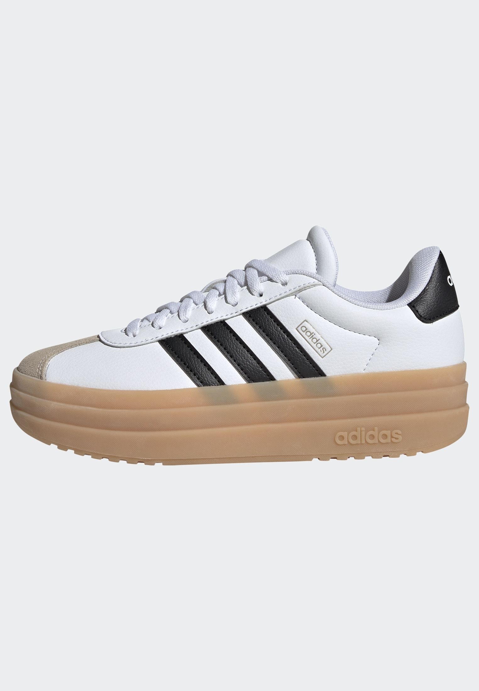 adidas Sportswear Sneaker »VL COURT BOLD LIFESTYLE KIDS«, Design auf den Spuren des adidas Gazelle Bold