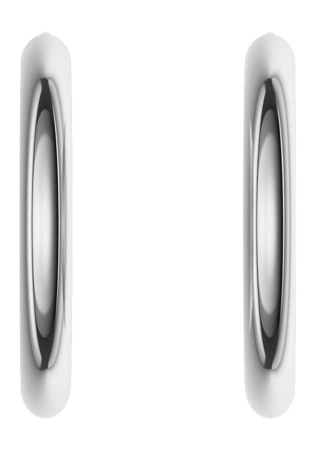 Firetti Paar Creolen »Schmuck Geschenk, 3,9 mm breit«, Made in Germany