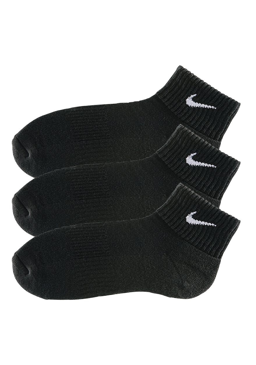 Nike Kurzsocken, (3 Paar), mit weichem Frottee