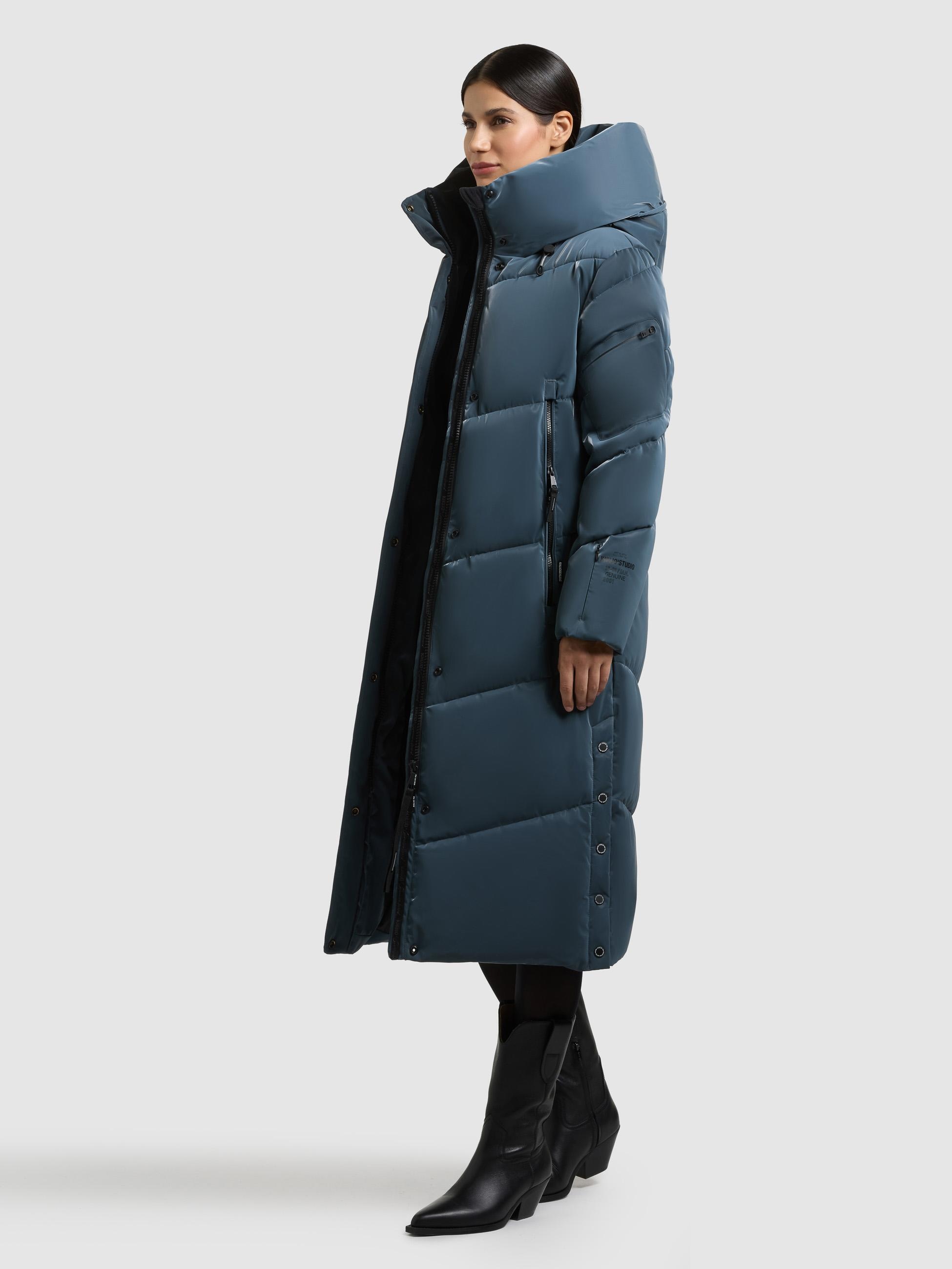 khujo Wintermantel »Wintermantel Pulset Shiny«