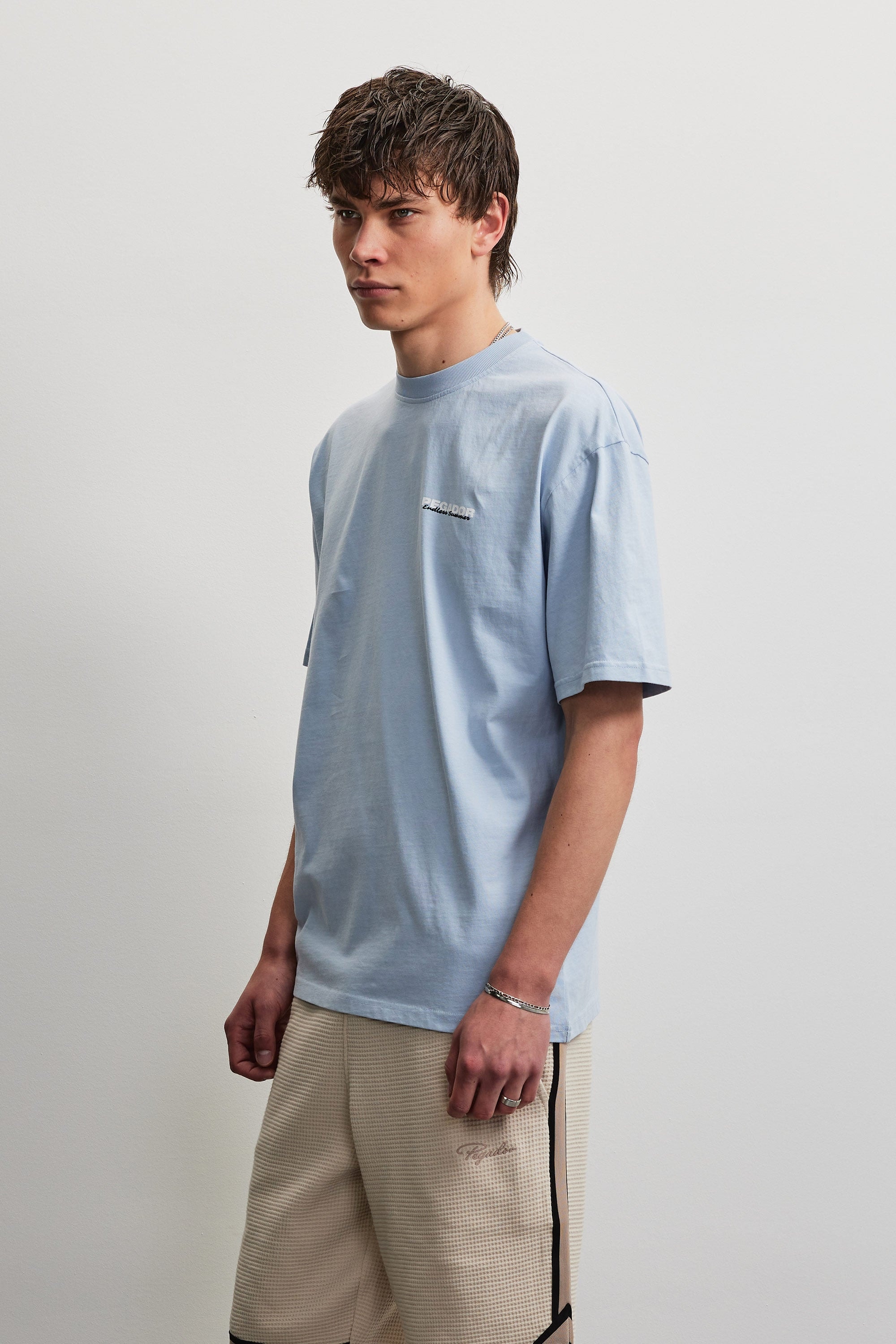 PEGADOR Rundhalsshirt »TORRES OVERSIZED TEE«
