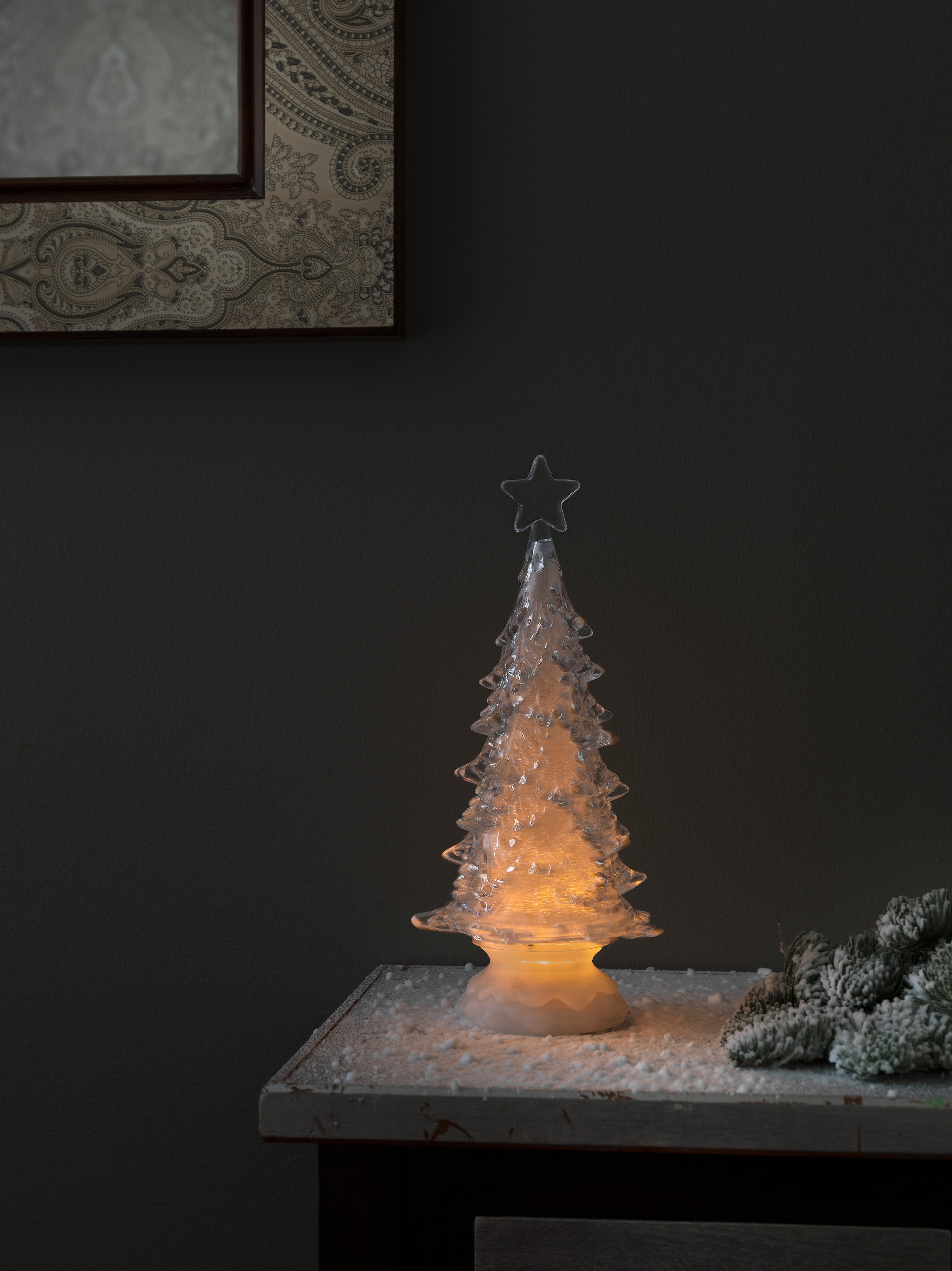KONSTSMIDE LED Baum »Acryl, Weihnachtsdeko«, rotierend, Höhe ca. 30 cm