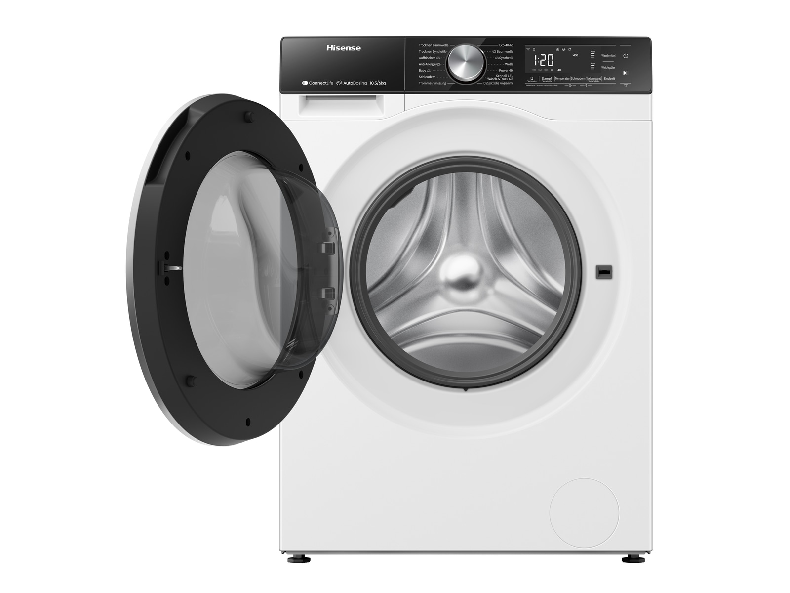 Hisense Waschtrockner »WD5S1045BW«, 10,5kg/ 6kg