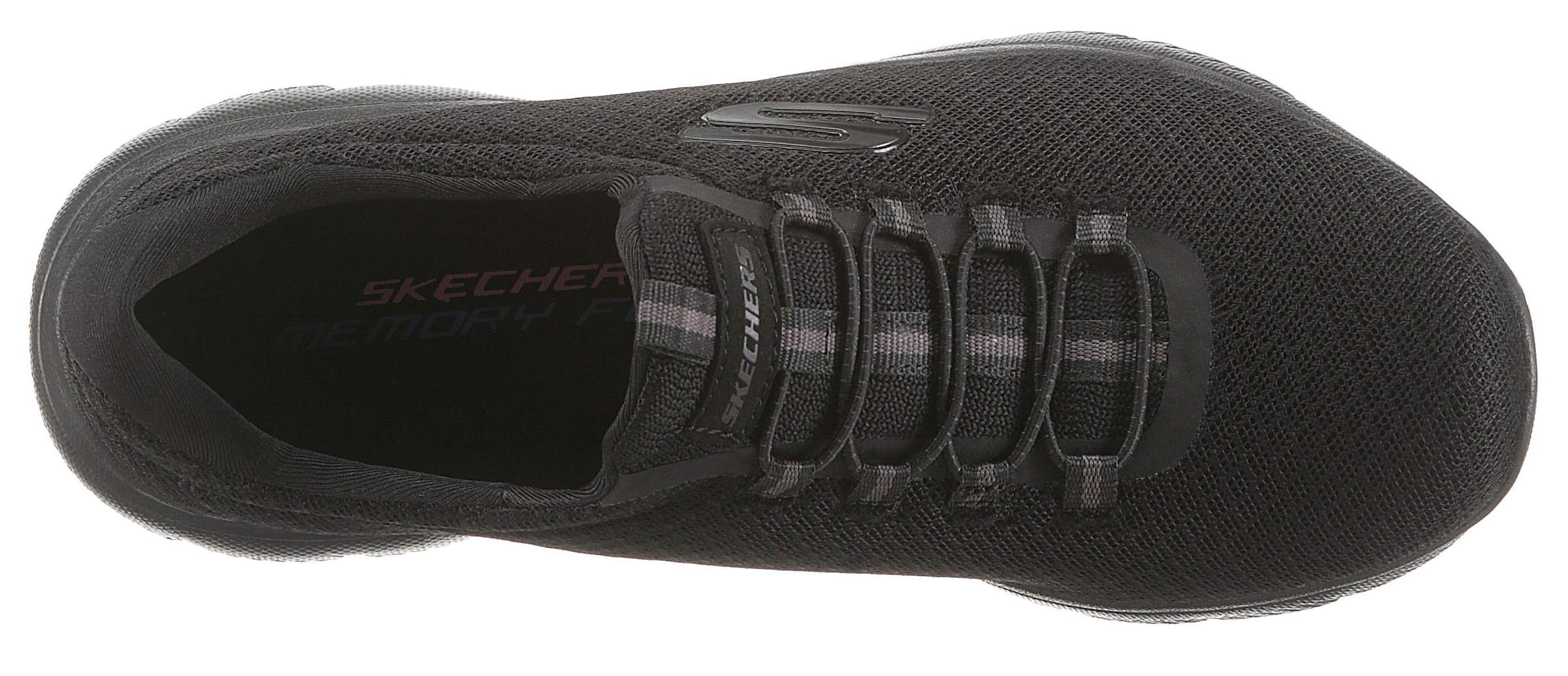 Skechers Slip-On Sneaker »Summits«, Slipper, Freizeitschuh, Komfortschuh mit Gummizug