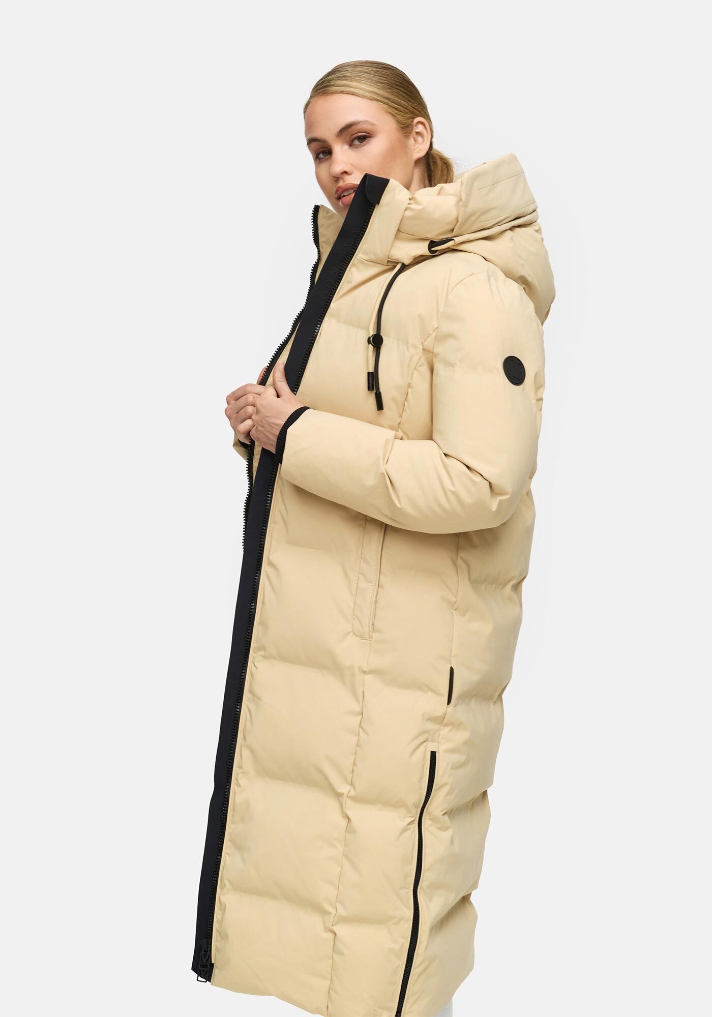 Marikoo Winterjacke »Marikoo Tikoraa Damen lange Winterjacke Steppjacke N102«