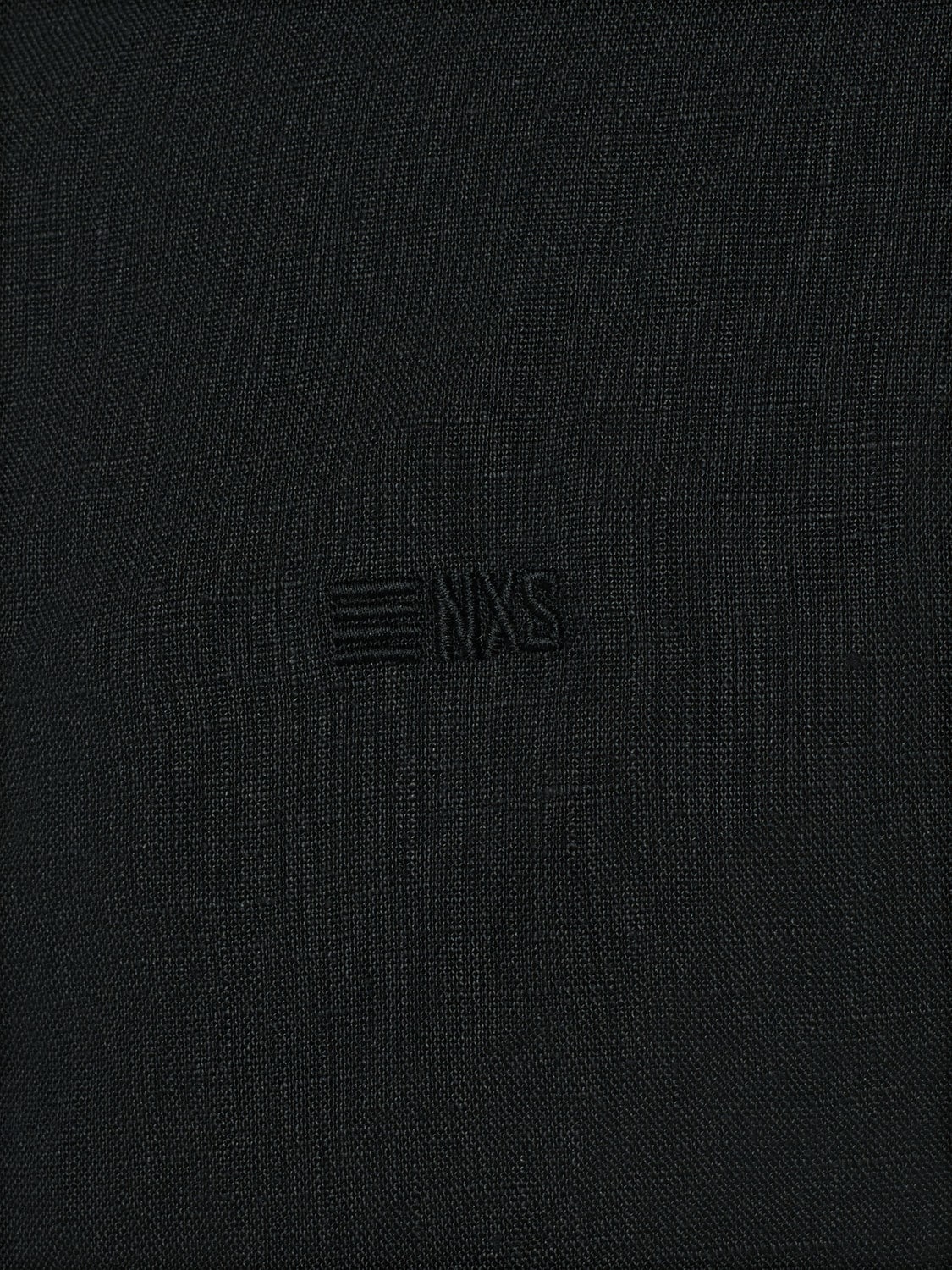 NO EXCESS Langarmhemd, aus Leinen