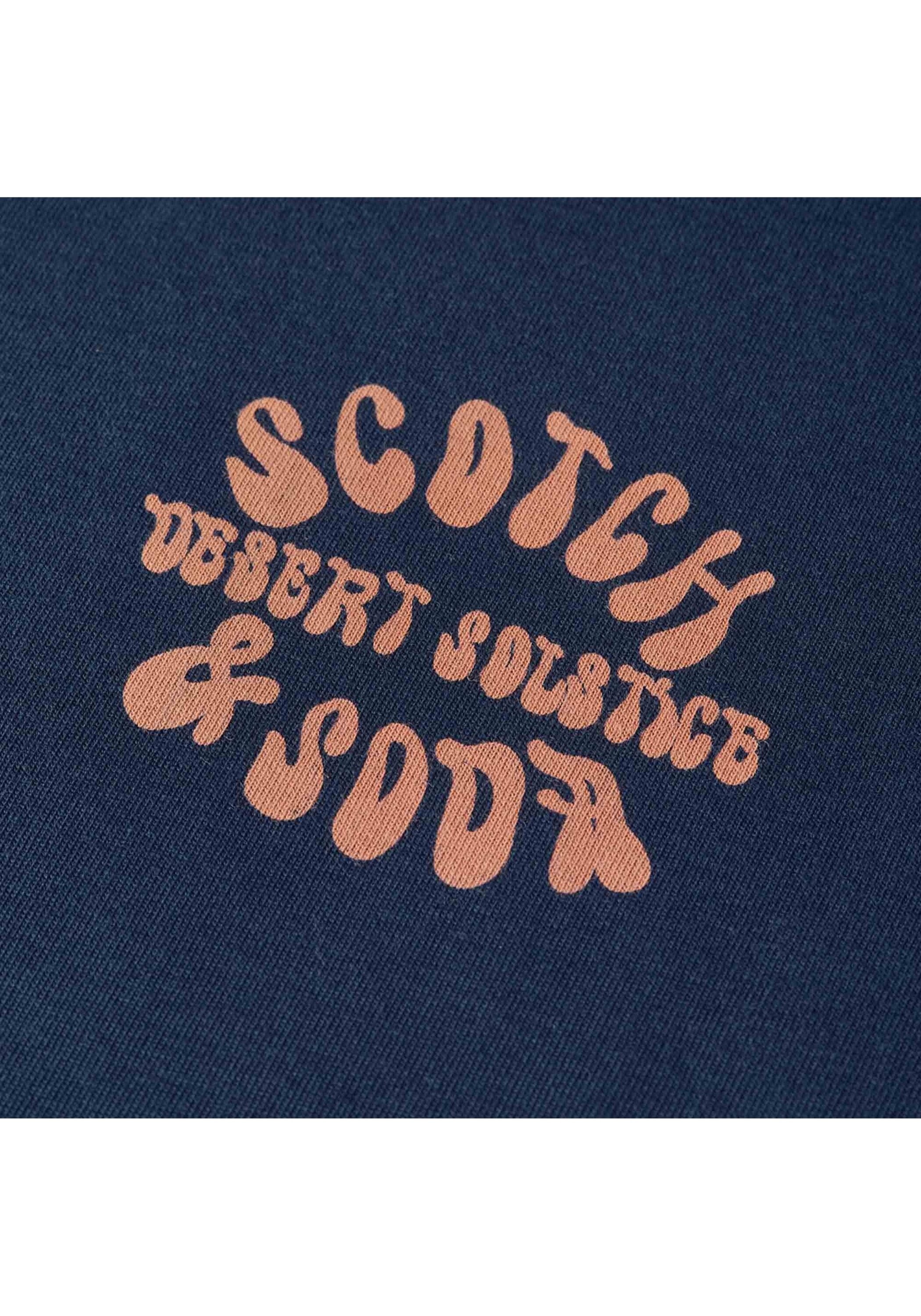 Scotch & Soda T-Shirt »T-Shirt Front & Back Artwork Tee 1er Pack« 1 tlg.