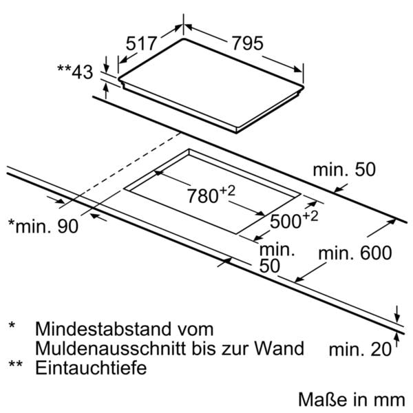 SIEMENS Elektro-Herd-Set »EQ523KA00«, HE517ABS0, (Set), mit cookControl 10