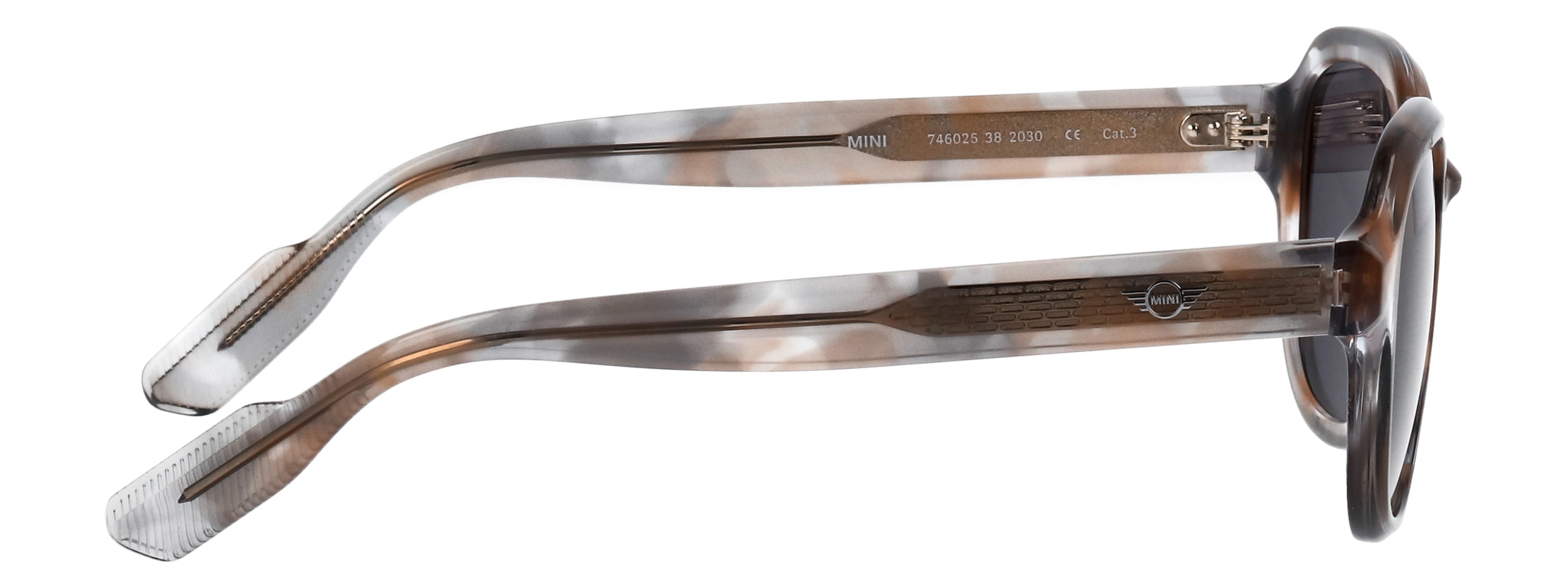 MINI EYEWEAR Sonnenbrille »746026«, Form Karree/Soft, MINI Wing Logo auf Bügel und Glas, adc uv 400