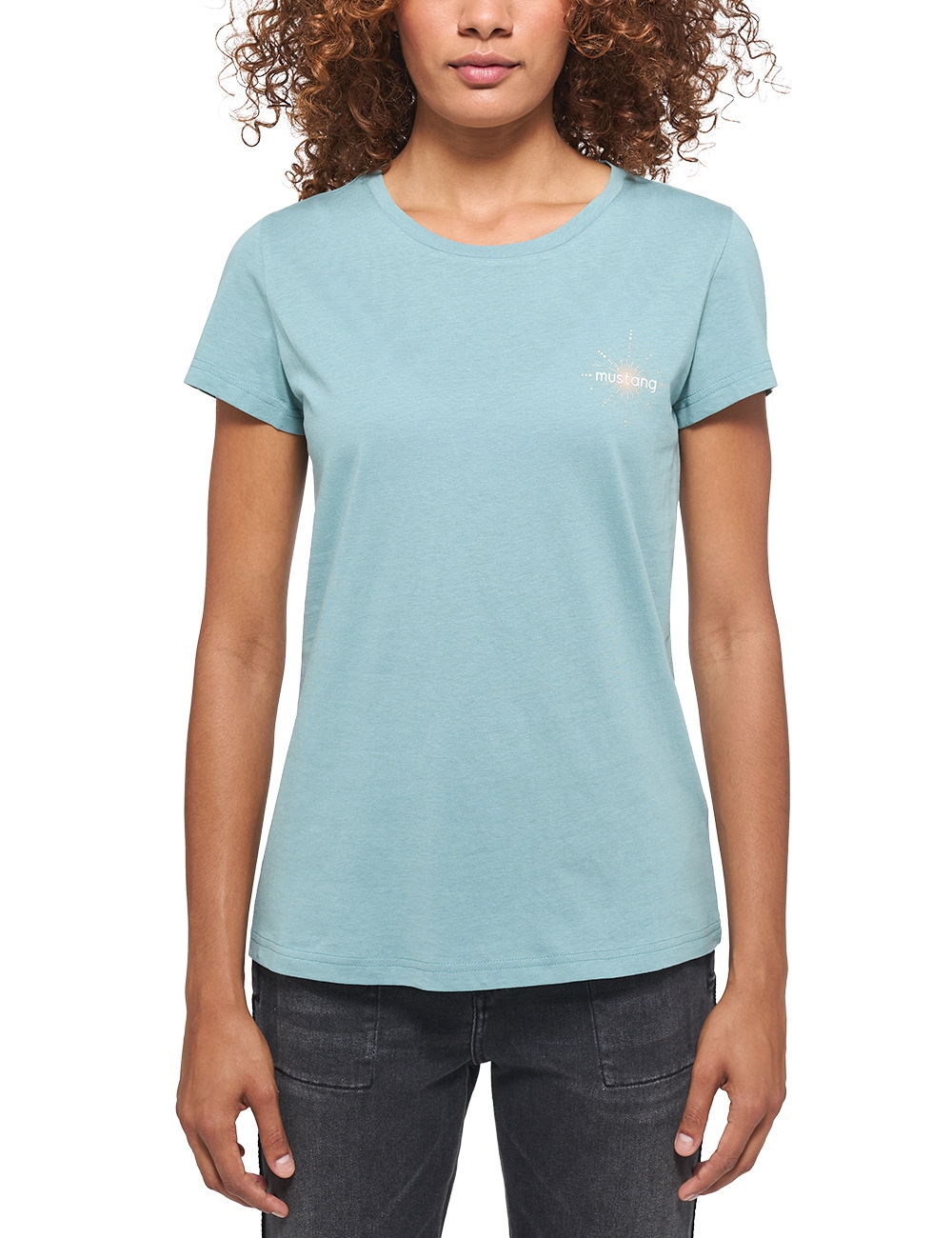 Alexia online Chestprint« C »Style MUSTANG T-Shirt OTTO bestellen bei