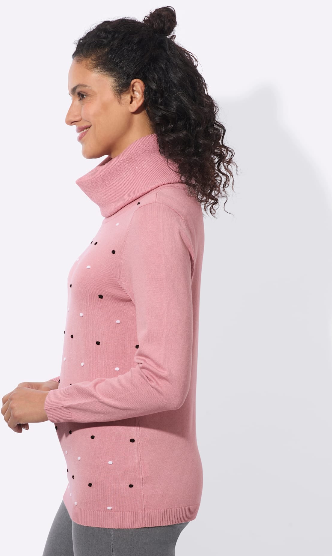 Inspirationen Rollkragenpullover »Rollkragen-Pullover«