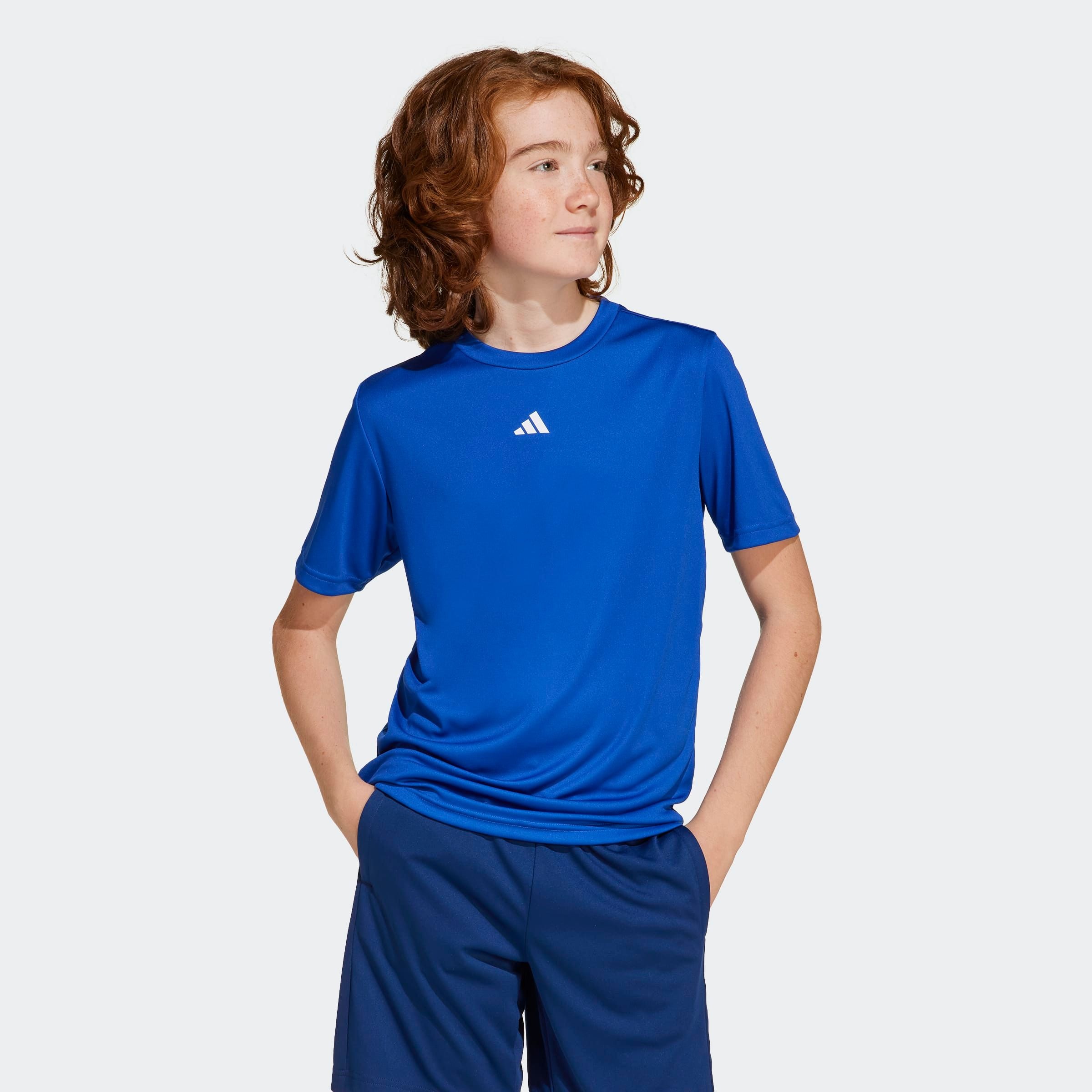 Adidas Sportswear T-Shirt »J TR-ES T« in blau, Größe 152