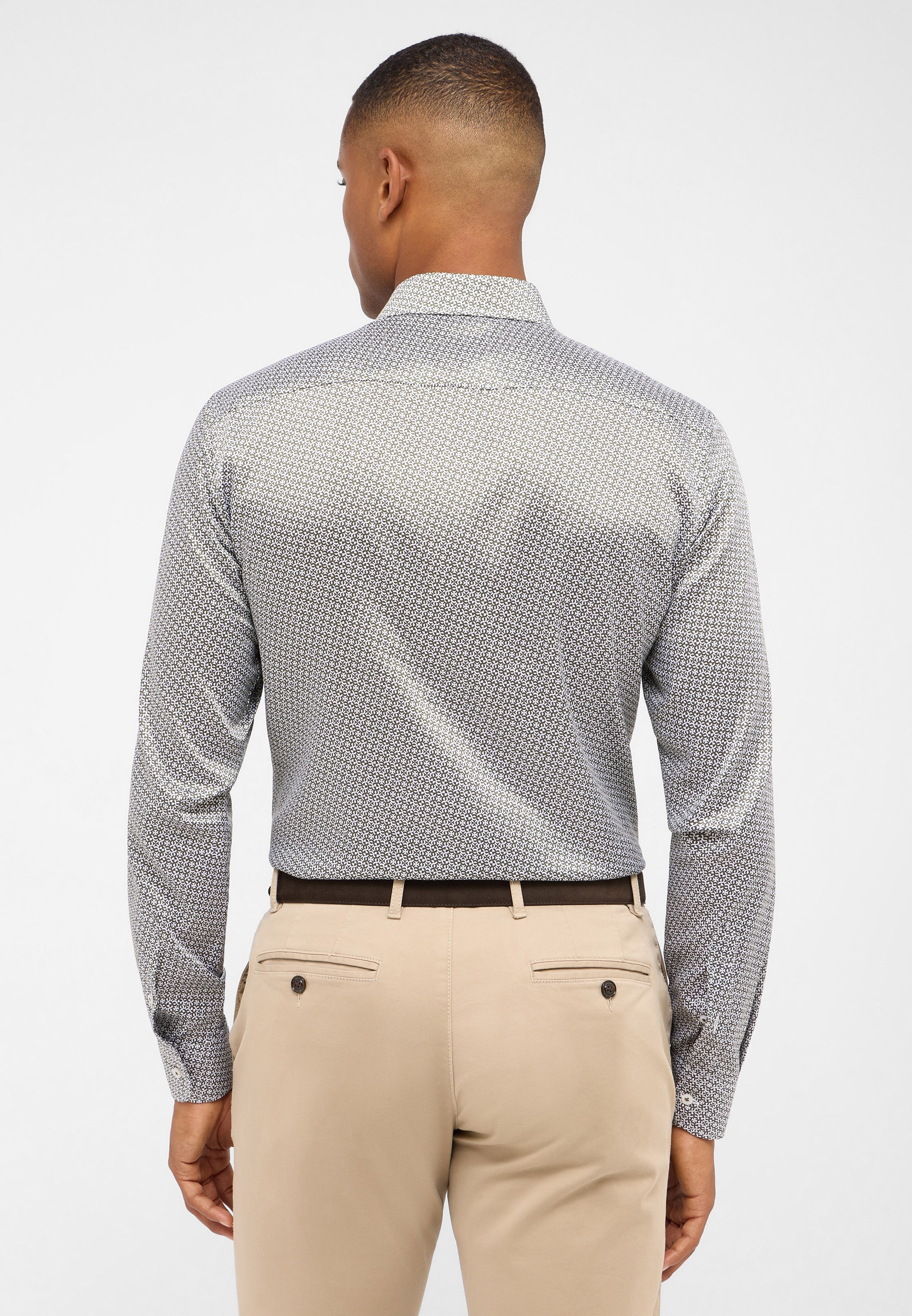Eterna Langarmhemd »SLIM FIT«, EASY IRON (bügelleicht)