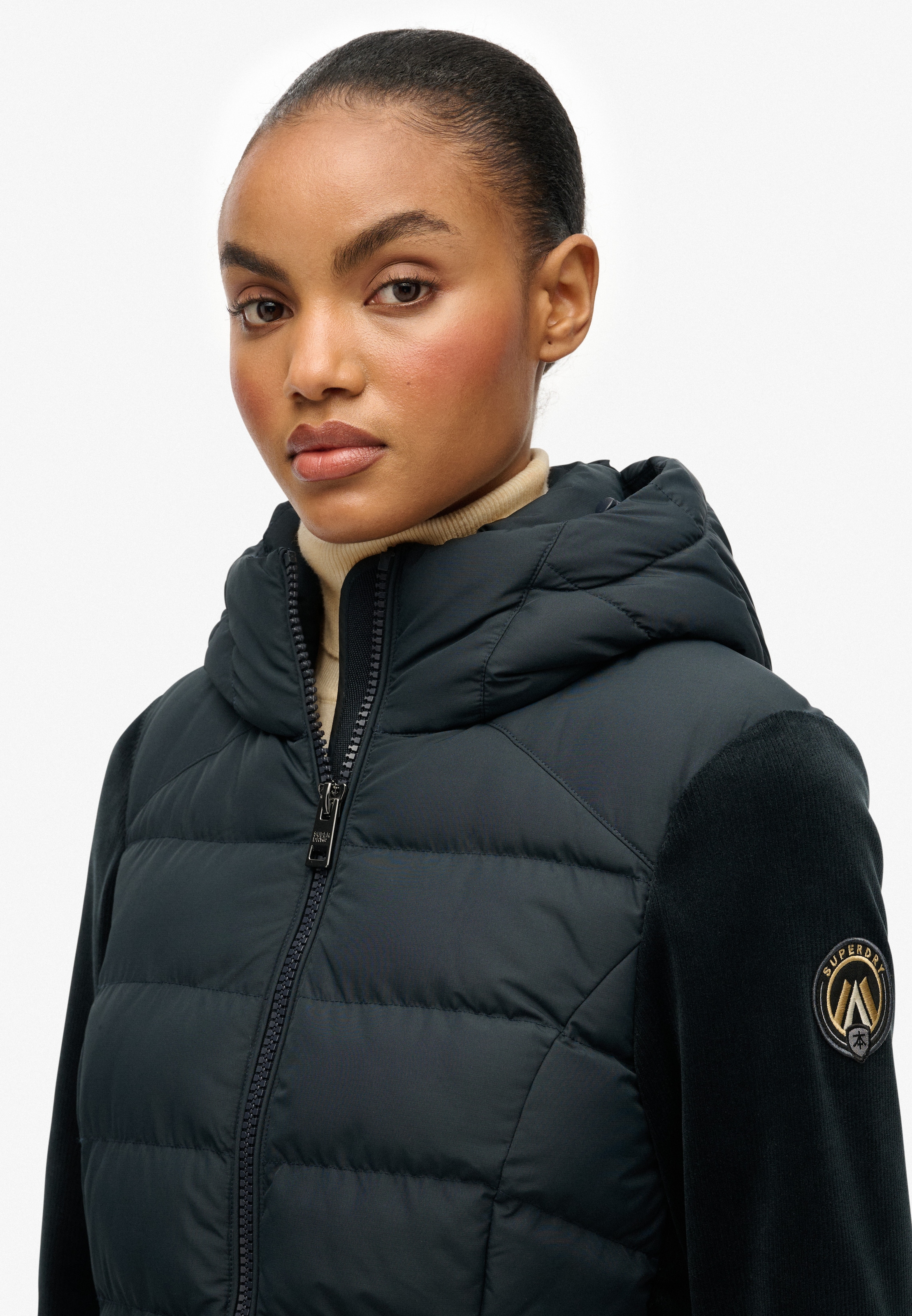 Superdry Steppjacke »HOODED FUJI STORM JACKET«, mit Kapuze