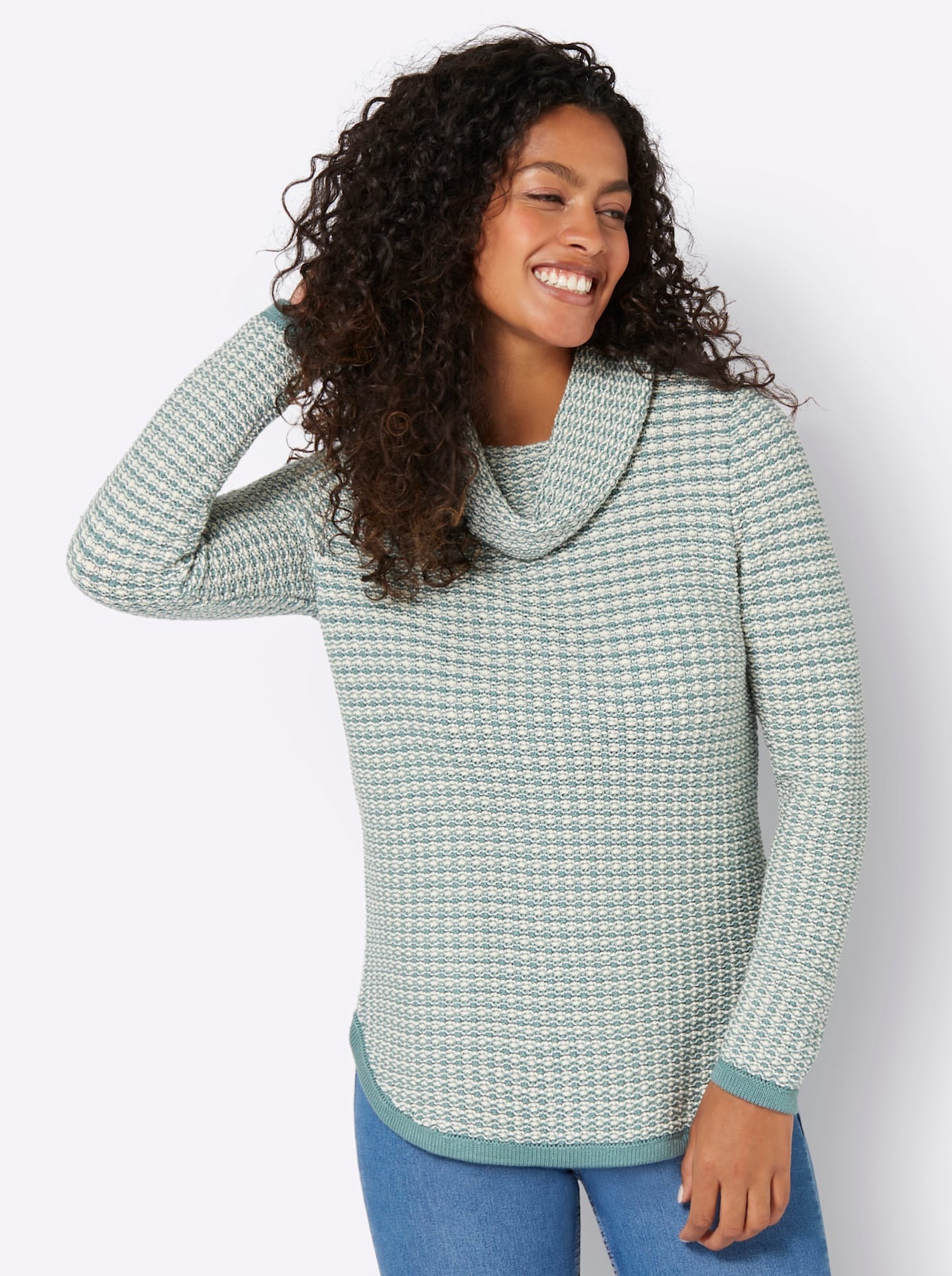 Inspirationen Rollkragenpullover »Rollkragen-Pullover«