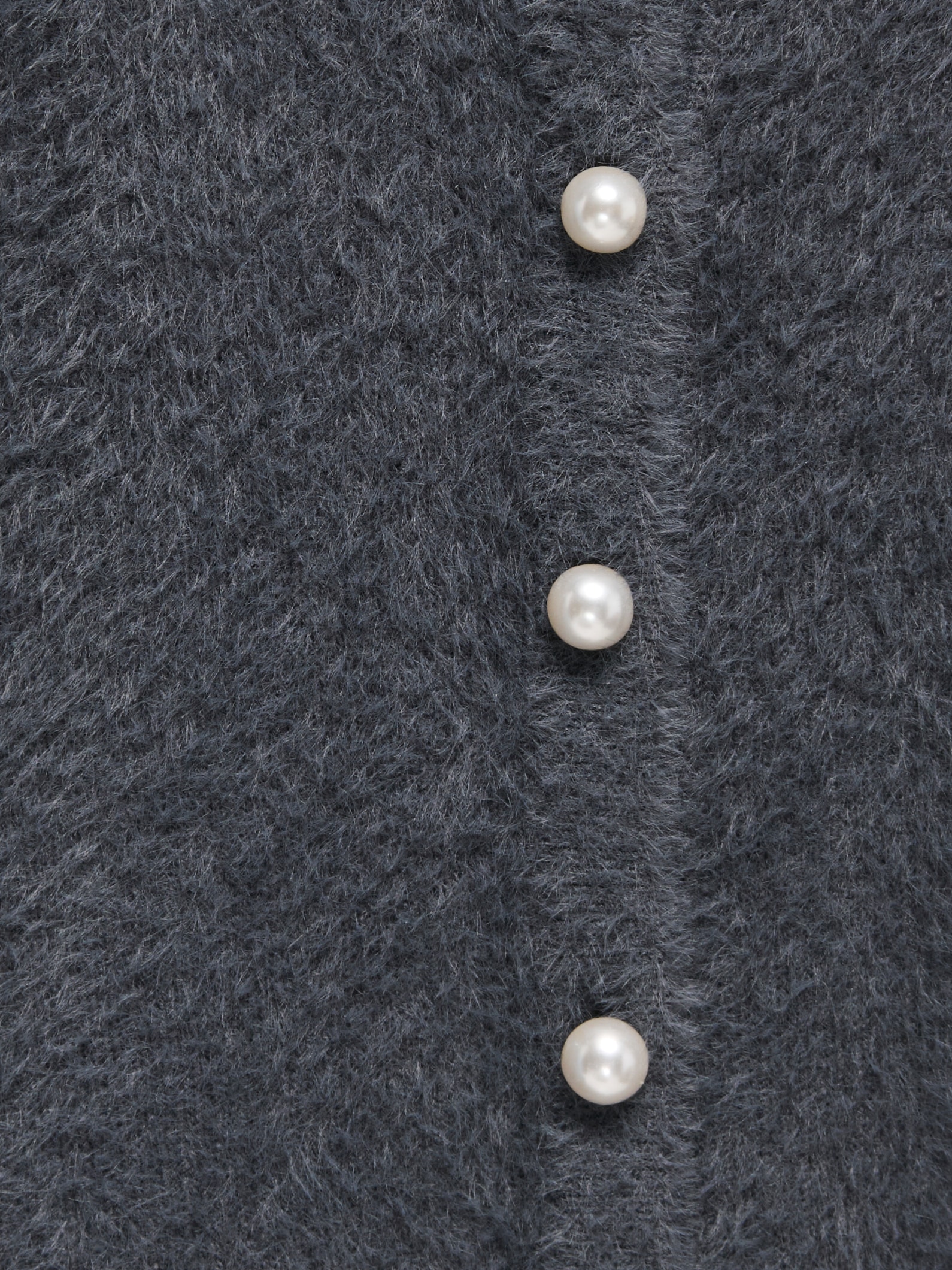 KIDS ONLY Strickjacke »KOGPIUMO PETRA PEARL O-NECK CAR CP KNT«
