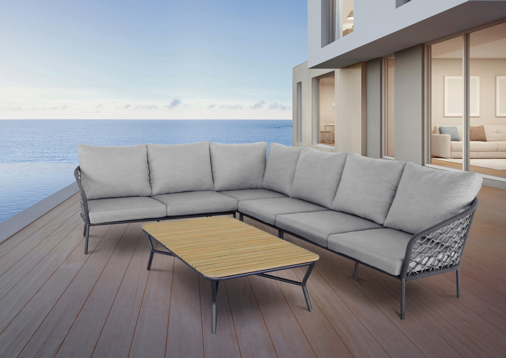 Best Loungesessel »Eckteil Lounge Mali«, (1 St.), Eckteil