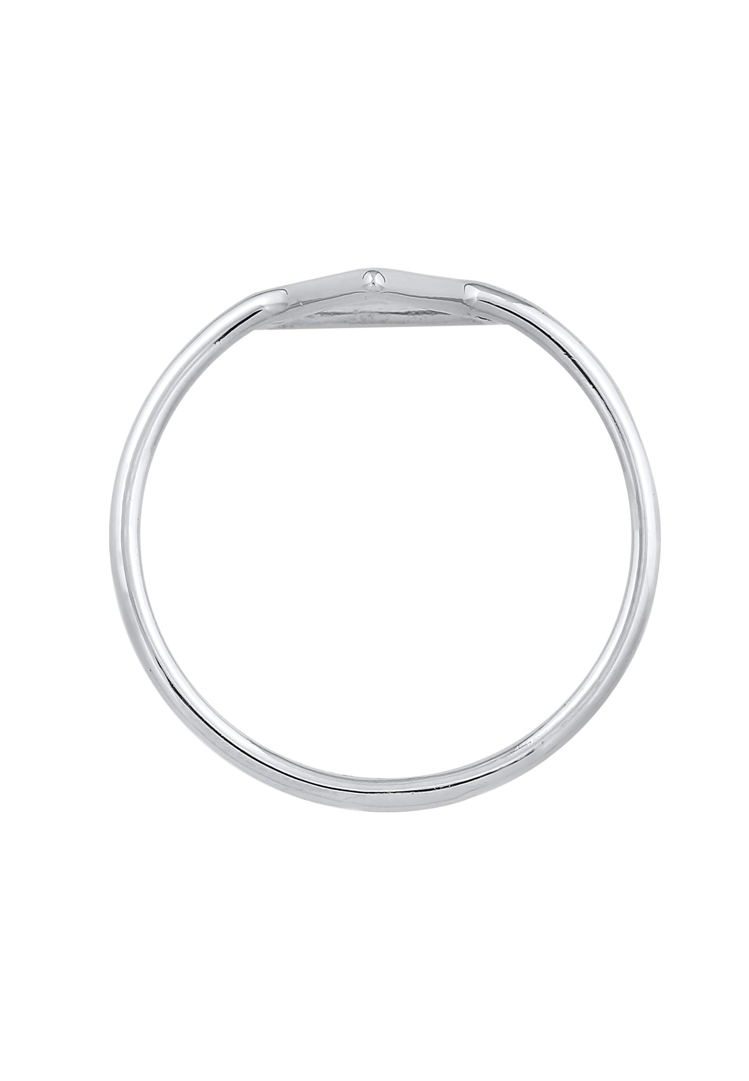 Elli Silberring »Ring Trend Dreieck Statement 925 Silber«