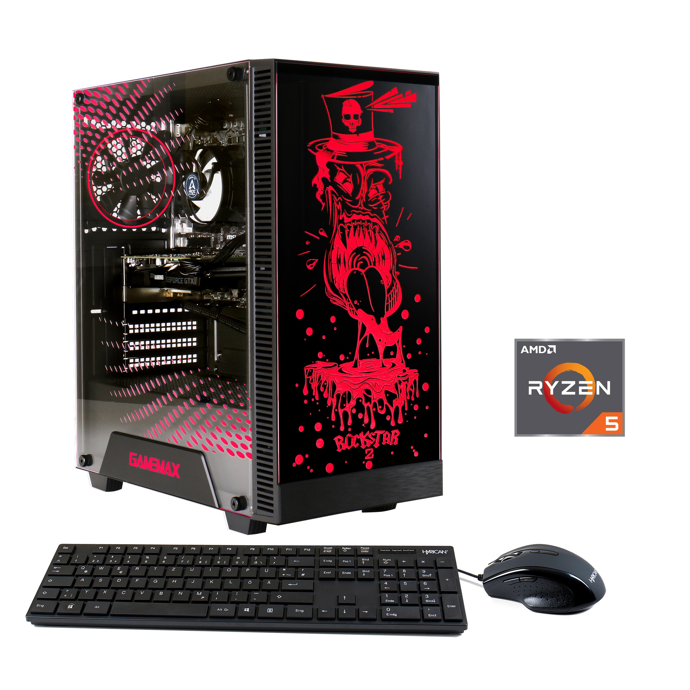 Hyrican Gaming-PC »Rockstar 6732«, Windows 11