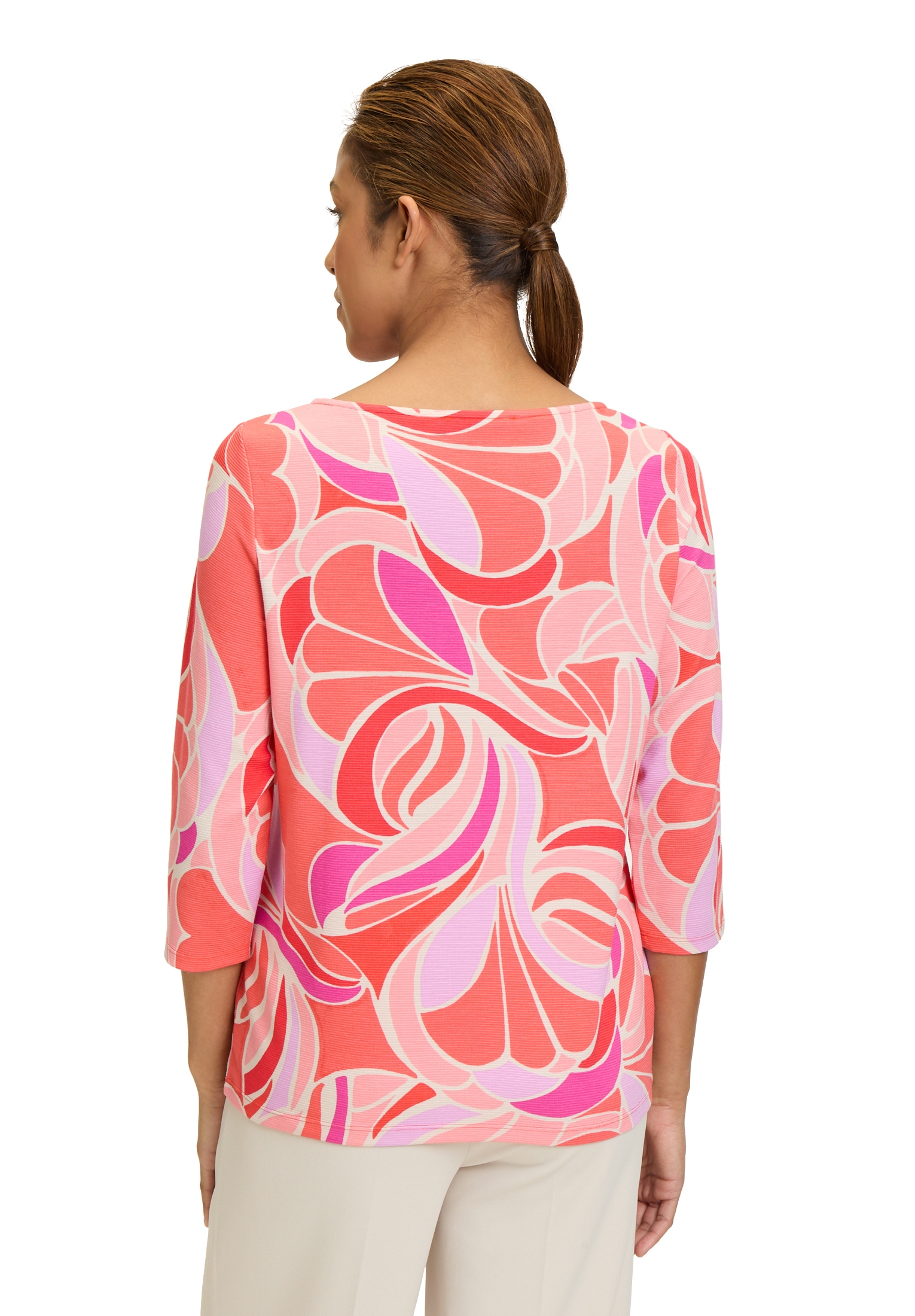 Betty Barclay Sweatshirt »Sweatshirt mit Rippenstruktur«