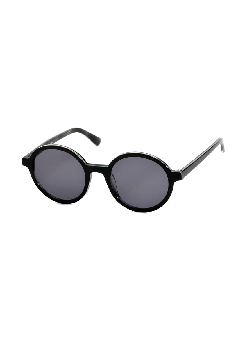 Sonnenbrille, Unisex-Sonnenbrille, runde Form, Vollrand