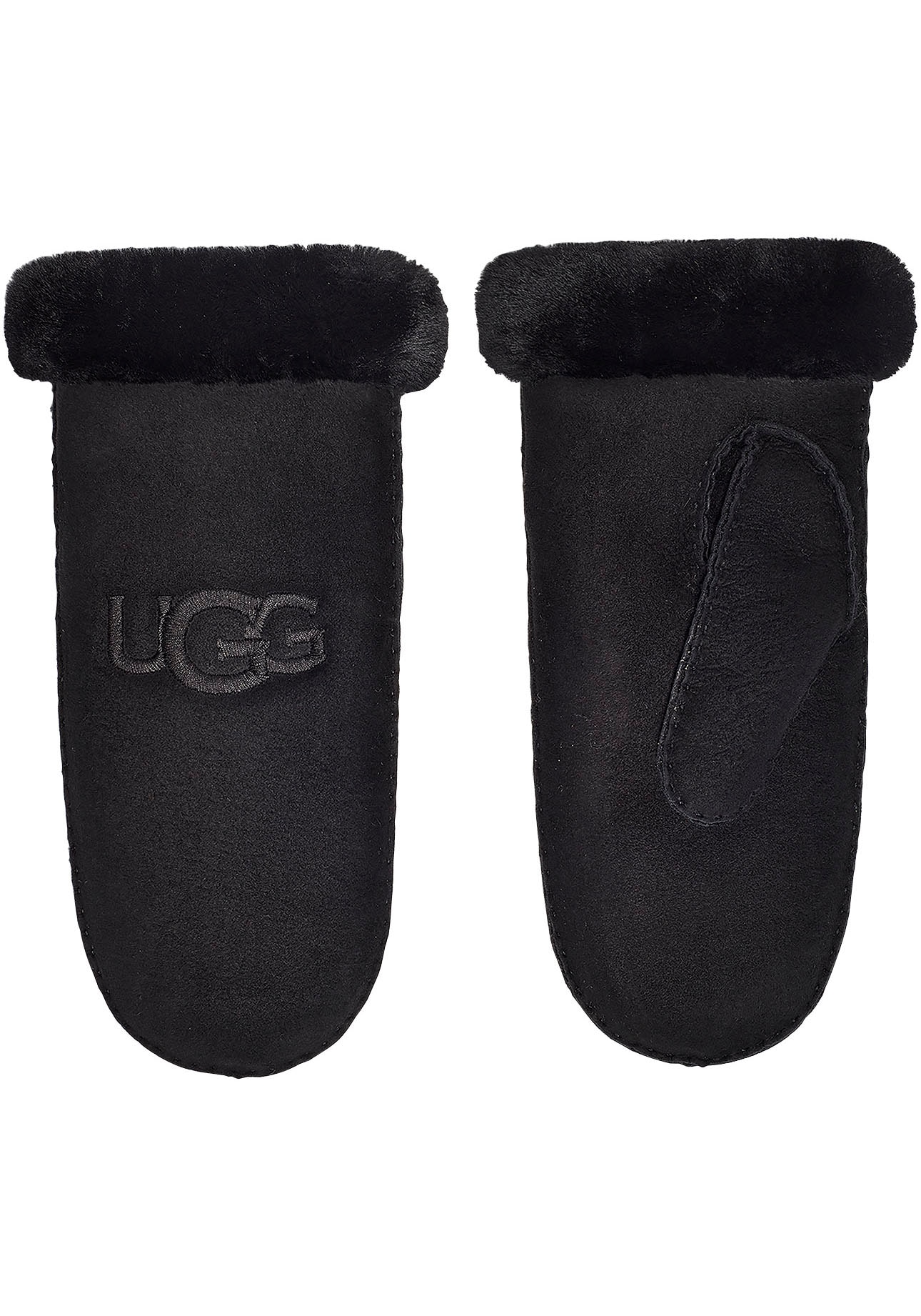 UGG Lederhandschuhe »W SHEARLING UGG EMBROIDER MITTEN«